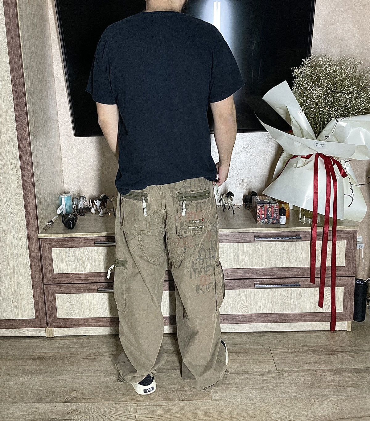 Ringspun Vintage Ringspun cargo parachute pants numerals Size US 36 / EU 52 - 21 Thumbnail