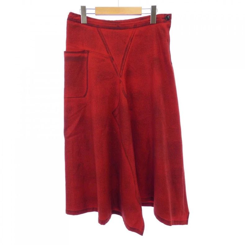 Y's Y's size 1 Red half skirt Size 24" / US 00 / IT 34 - 1 Thumbnail