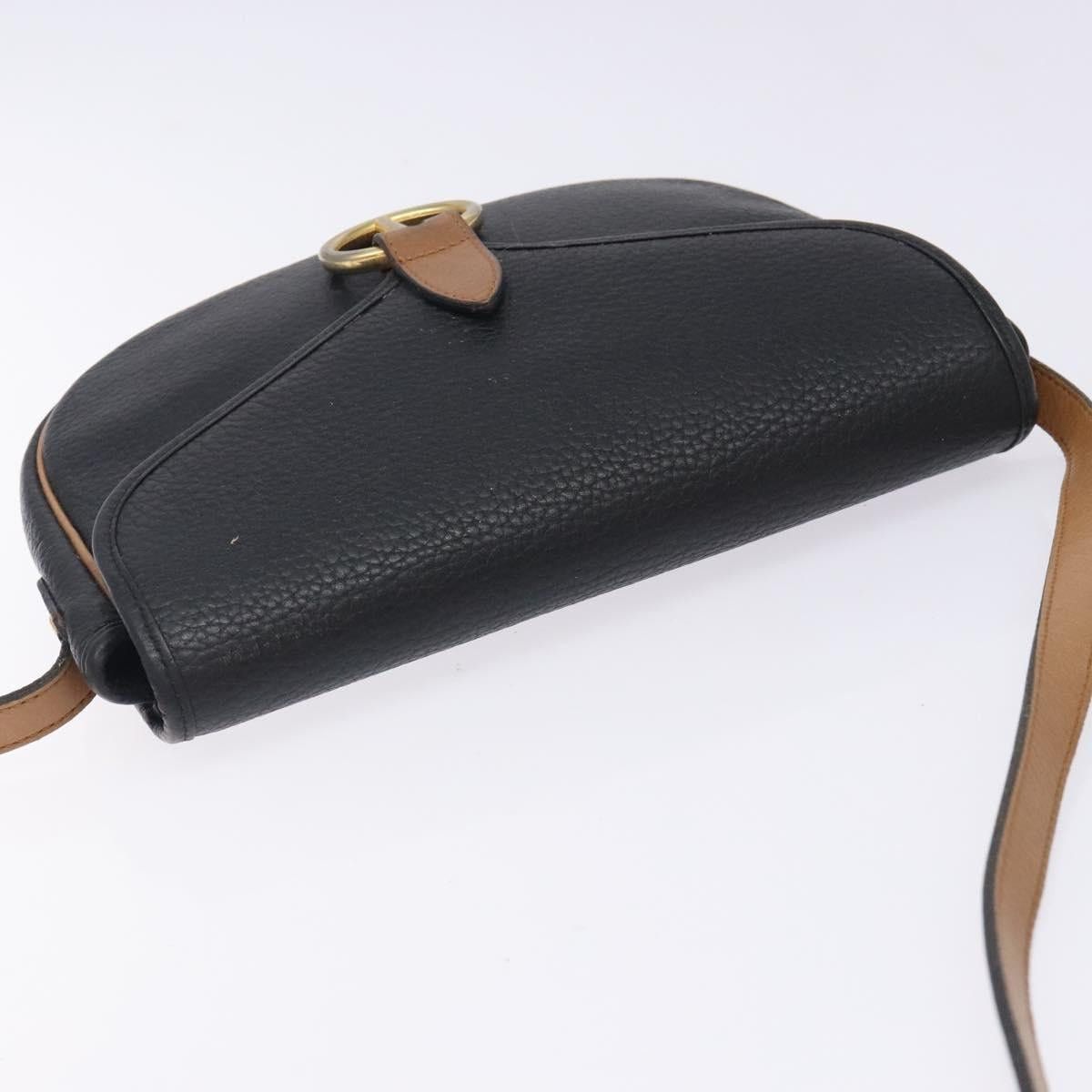 Dior DIOR Shoulder Bag Leather Black Gold Size ONE SIZE - 6 Thumbnail