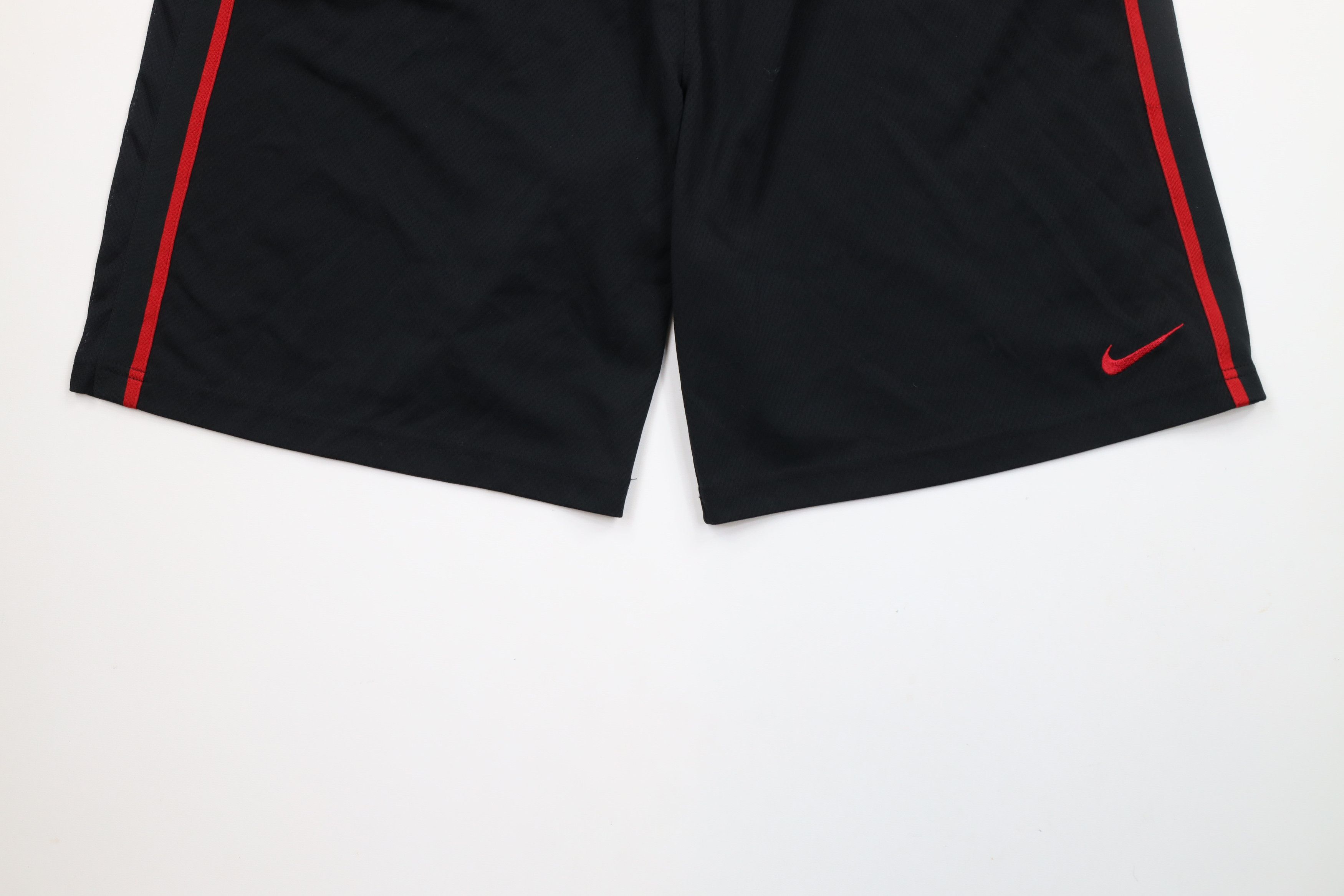 Nike × Vintage Vintage Nike Scott Mini Swoosh Striped Gym Basketball Shorts Size US 34 / EU 50 - 4 Thumbnail
