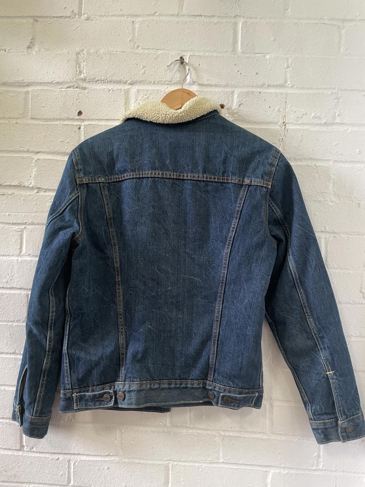 Levi's Levi's Sherpa Lined Denim Jacket for Men Size US M / EU 48-50 / 2 - 2 Thumbnail