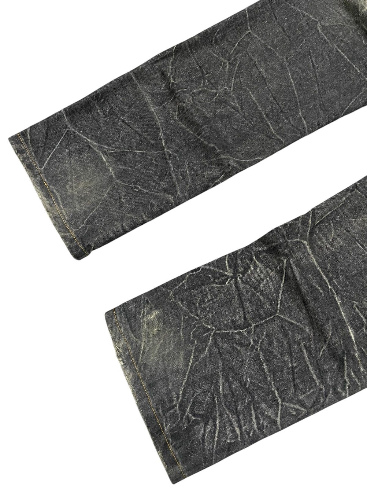 Le Grande Bleu (L.G.B.) Nylaus Japan Double Waist Wrinkled Whisker Faded Wash Jeans Size US 30 / EU 46 - 14 Thumbnail