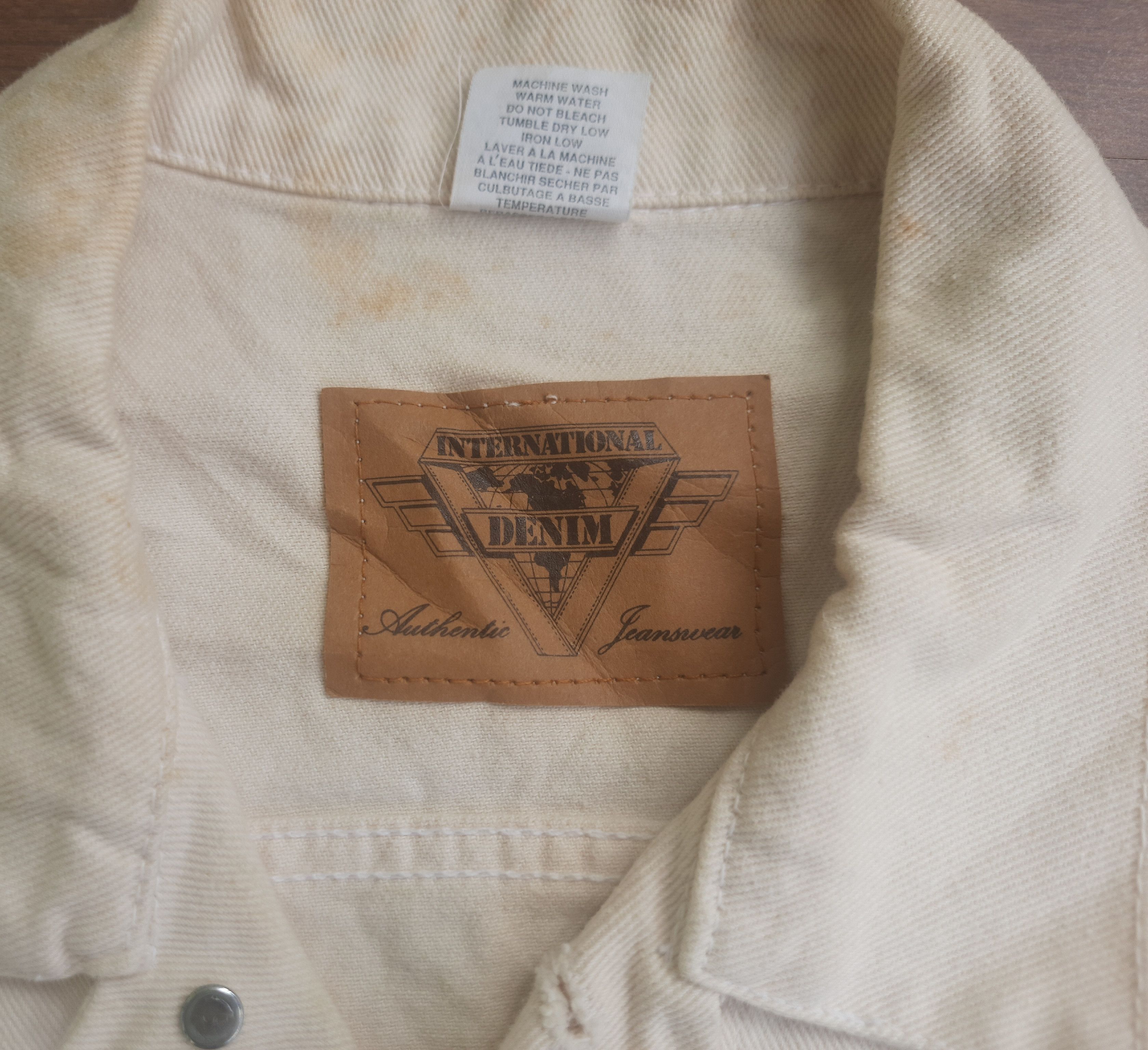 Vintage Vintage REBA in Concert Denim Jacket with signed Size US L / EU 52-54 / 3 - 7 Thumbnail