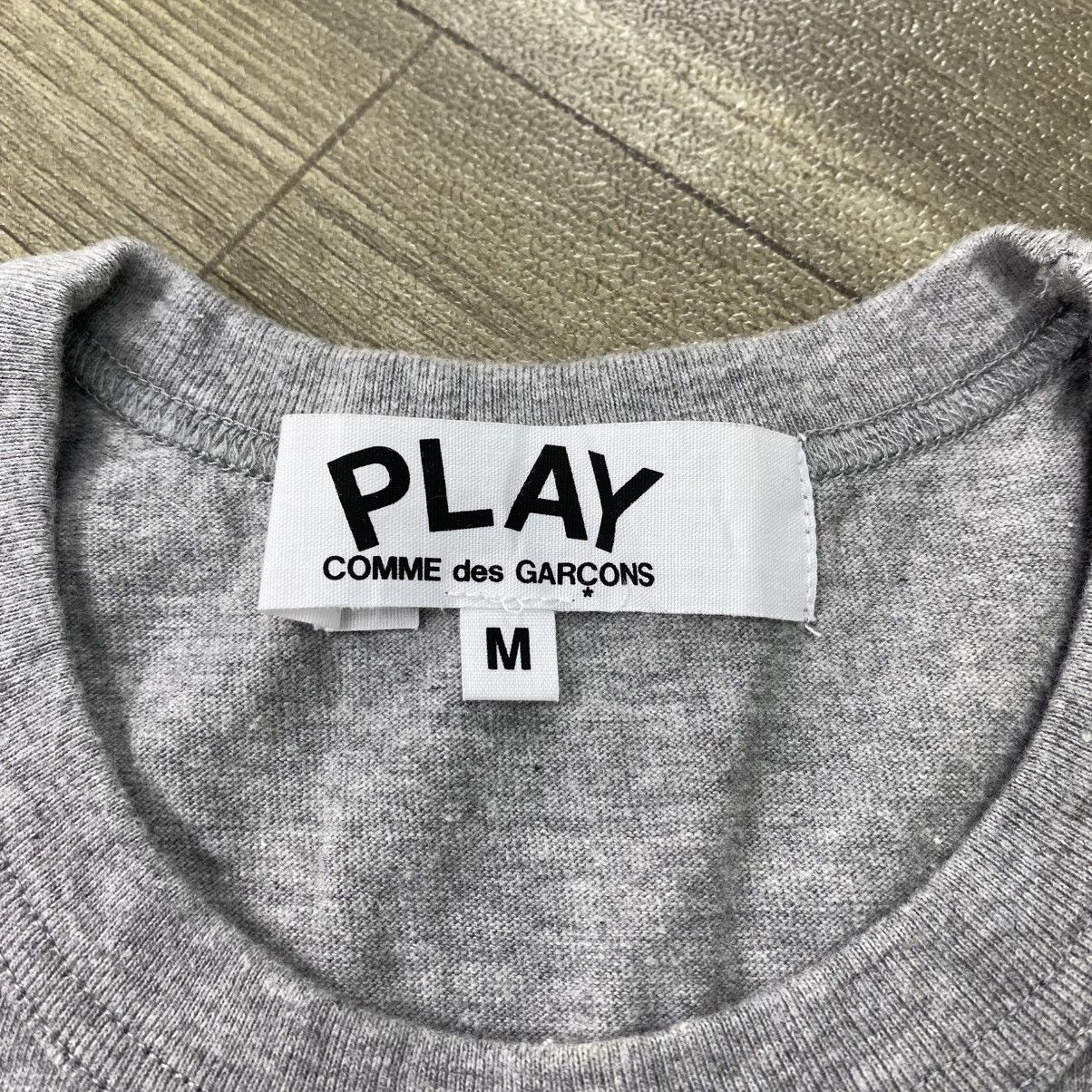 Comme des Garcons PLAY AD2021 Comme Des Garcons Play Small Heart CDG Tee Size US S / EU 44-46 / 1 - 6 Thumbnail