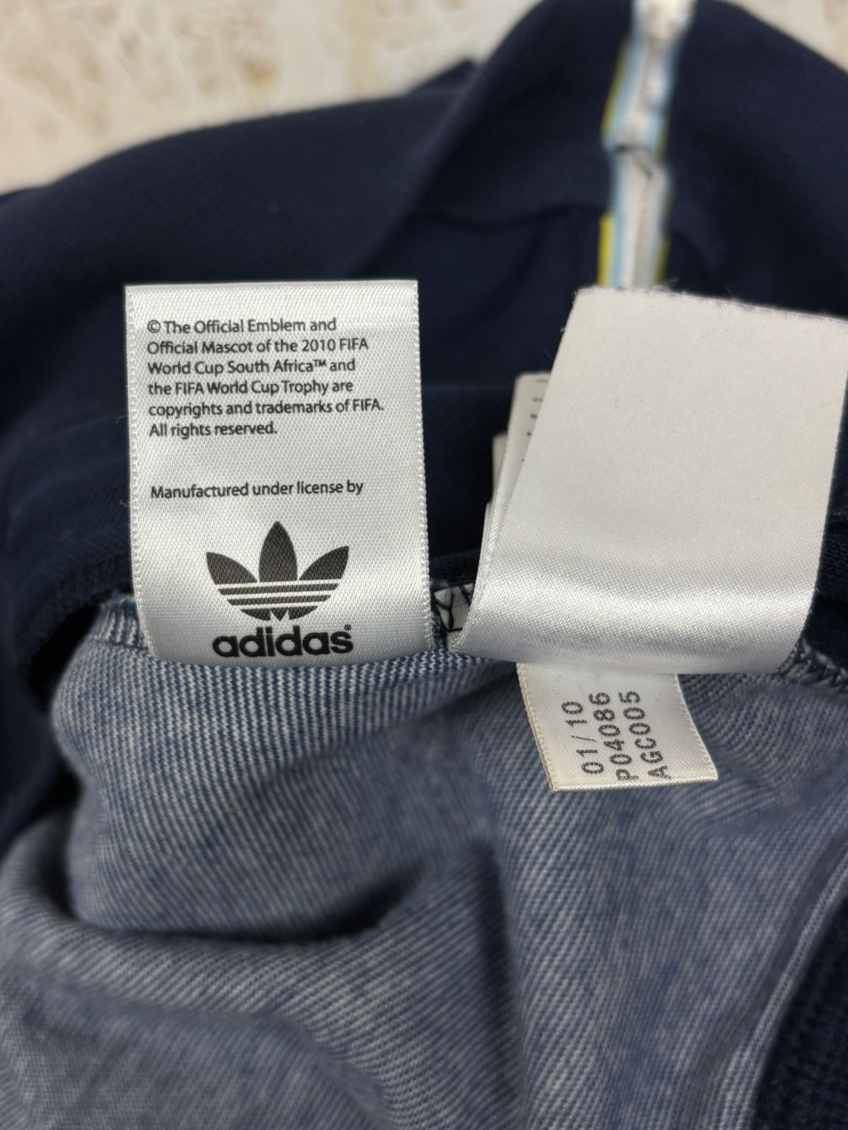 Adidas Vintage Adidas Argentina 1986 World Cup Re-Issue Jacket S Size US S / EU 44-46 / 1 - 13 Thumbnail