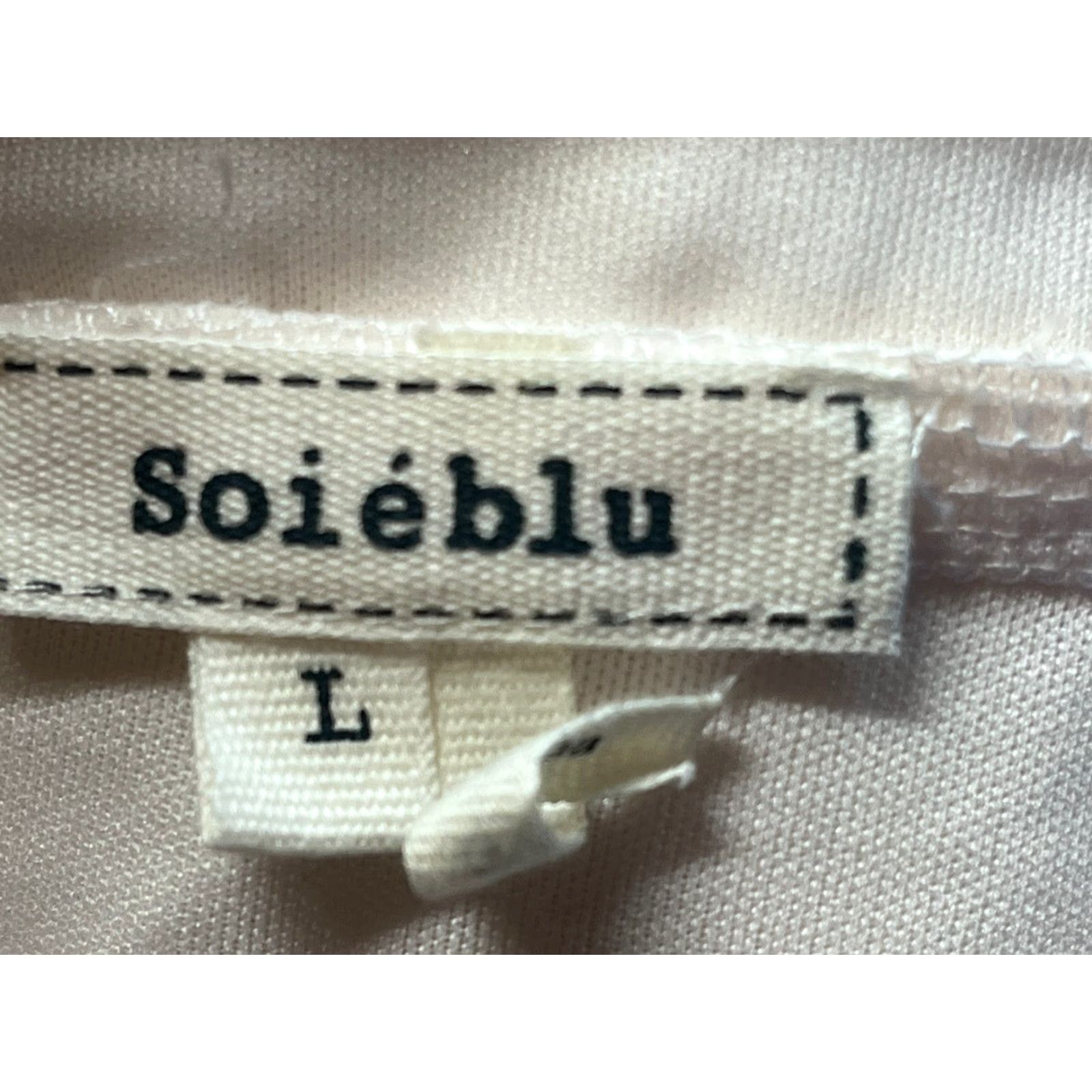Vintage VINTAGE Soieblu Evening Dress Dress Gown Sleeveless Ivory L Beaded Side Slit Women’s, Long, Formal, Party/Cocktail, Size L Size L / US 10 / IT 46 - 6 Thumbnail