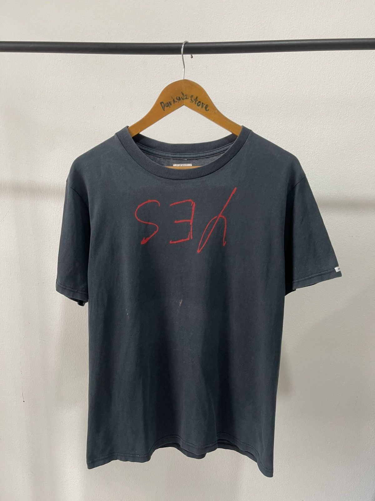 Rare S/S 1999 Number Nine YES/SEX Emordnilap Tee