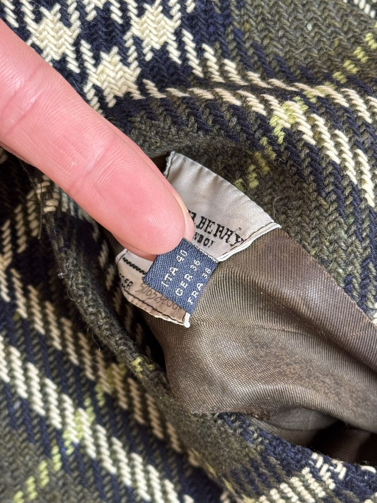 Burberry × Burberry Prorsum Burberry London UK8/US6 nova check coat jacket button up Size S / US 4 / IT 40 - 11 Thumbnail