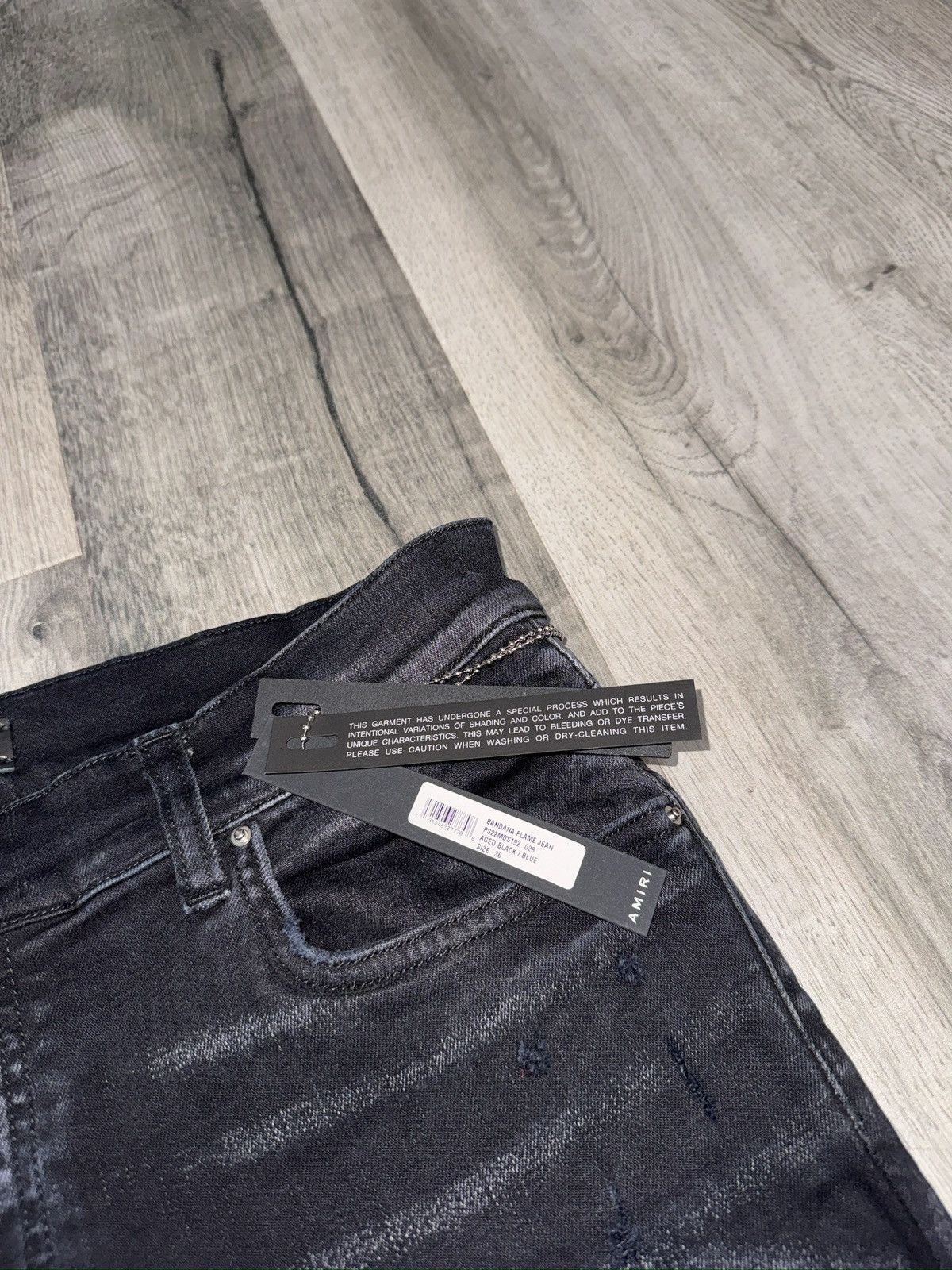 Amiri AMIRI Flame Jeans Size US 36 / EU 52 - 6 Thumbnail