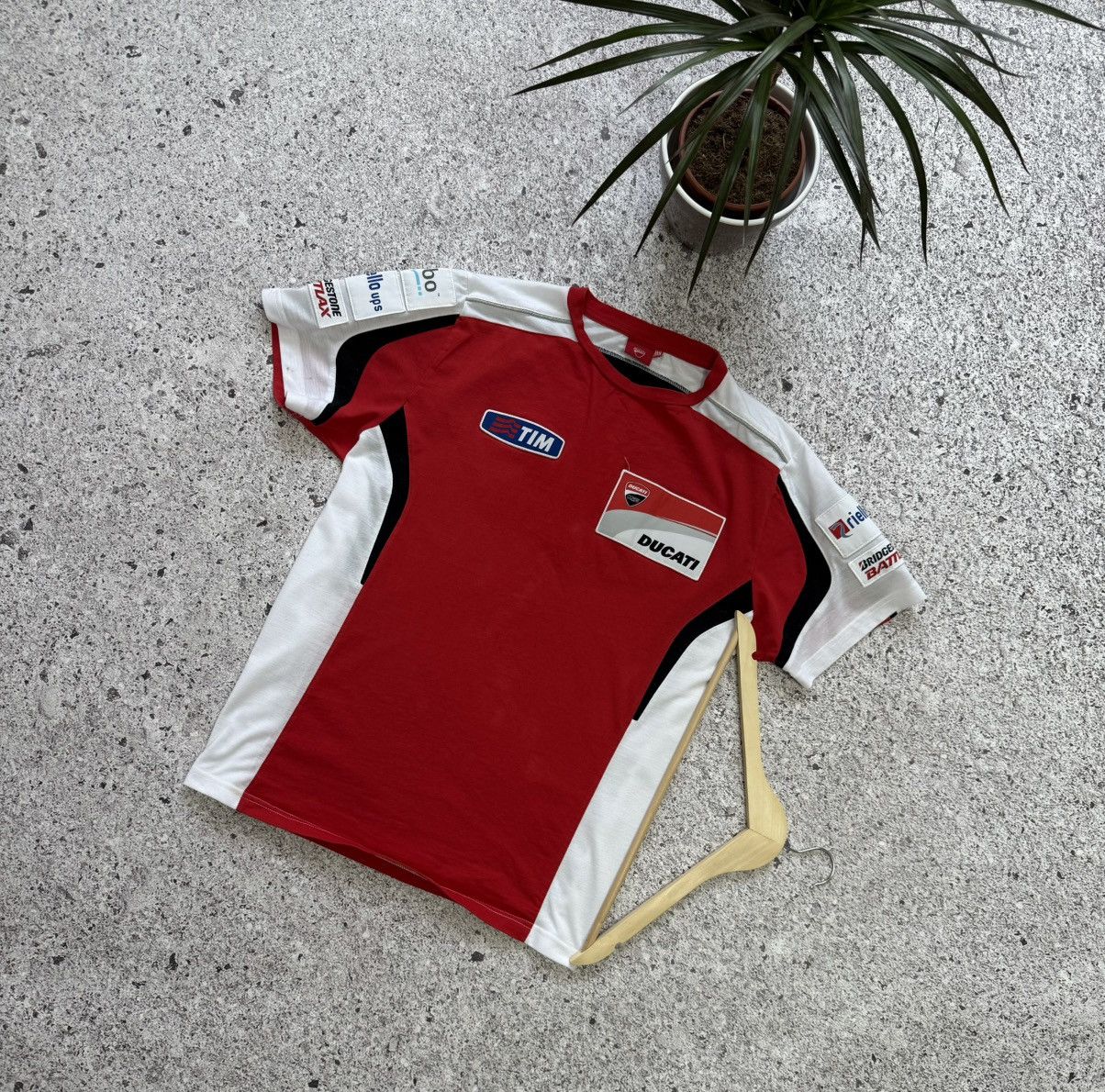 Ducati × Vintage Ducati Corse Kobo Reilly Ups Bridgestone Moto Racing T-shirt Size US XXL / EU 58 / 5 - 1 Thumbnail