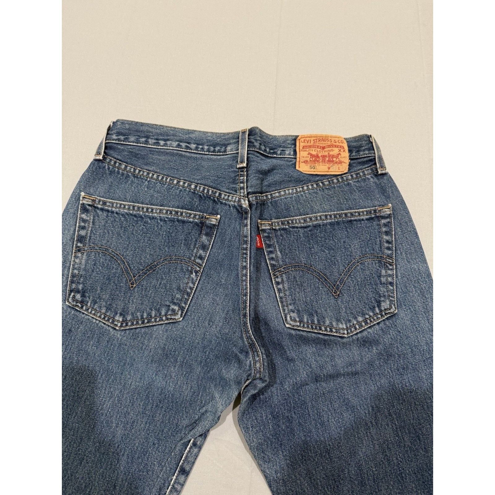 Levi's Vintage Levi's 501 XX Jeans Men's 31x34 Button Fly straight Size US 31 - 14 Thumbnail