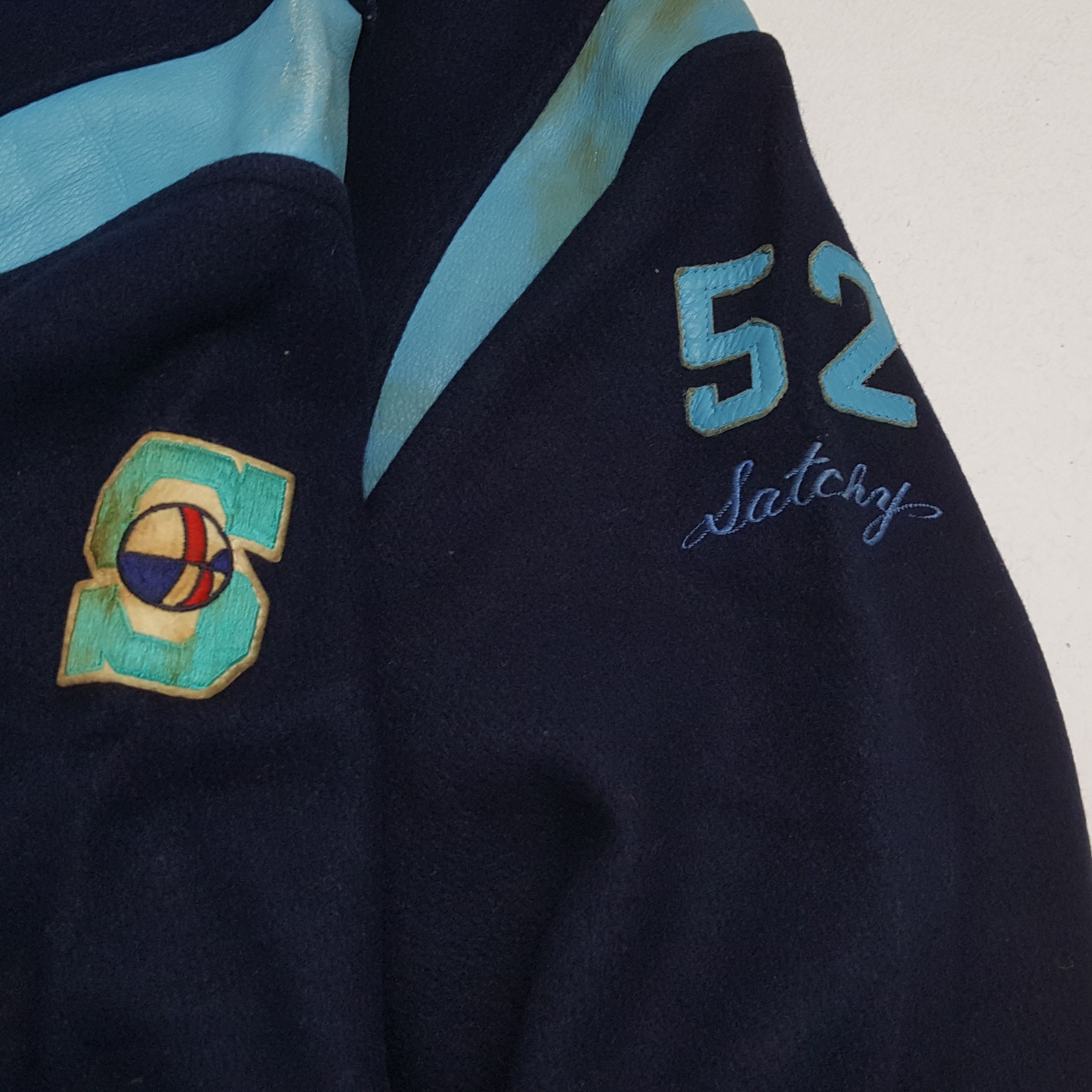 Japanese Brand × NBA × Vintage EIGHTYS BASKETBALL Team NBA Sports Varsity Jacket Size US M / EU 48-50 / 2 - 6 Thumbnail
