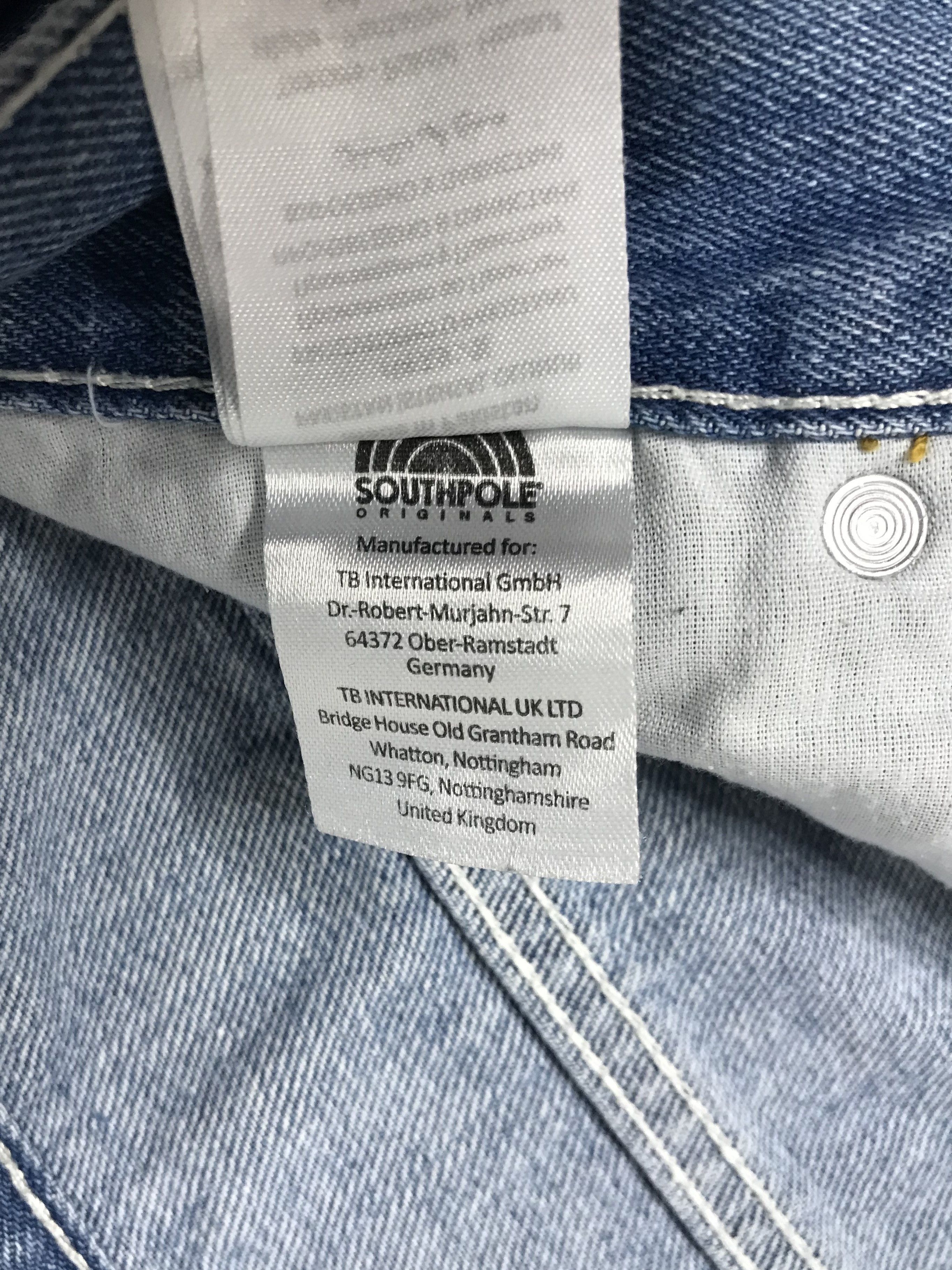Southpole Southpole Denim Shorts Mens Sz 31 Size US 31 - 8 Thumbnail