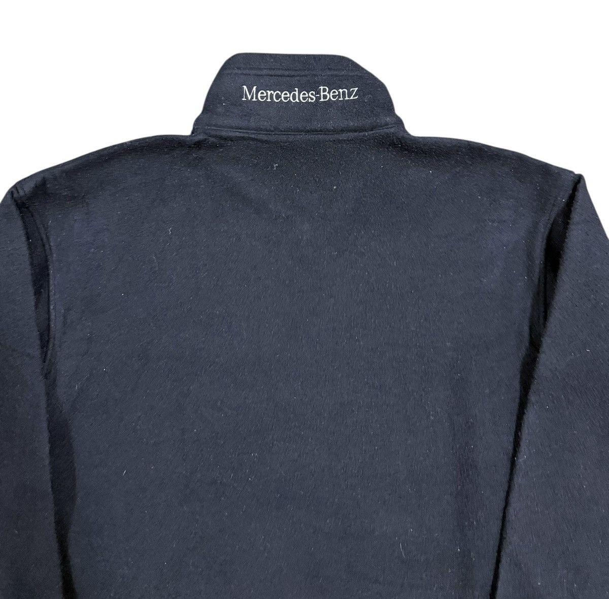 Mercedes-Benz Vtg🔥Mercedes-Benz Zipper Fleece Jacket Size US L / EU 52-54 / 3 - 7 Thumbnail