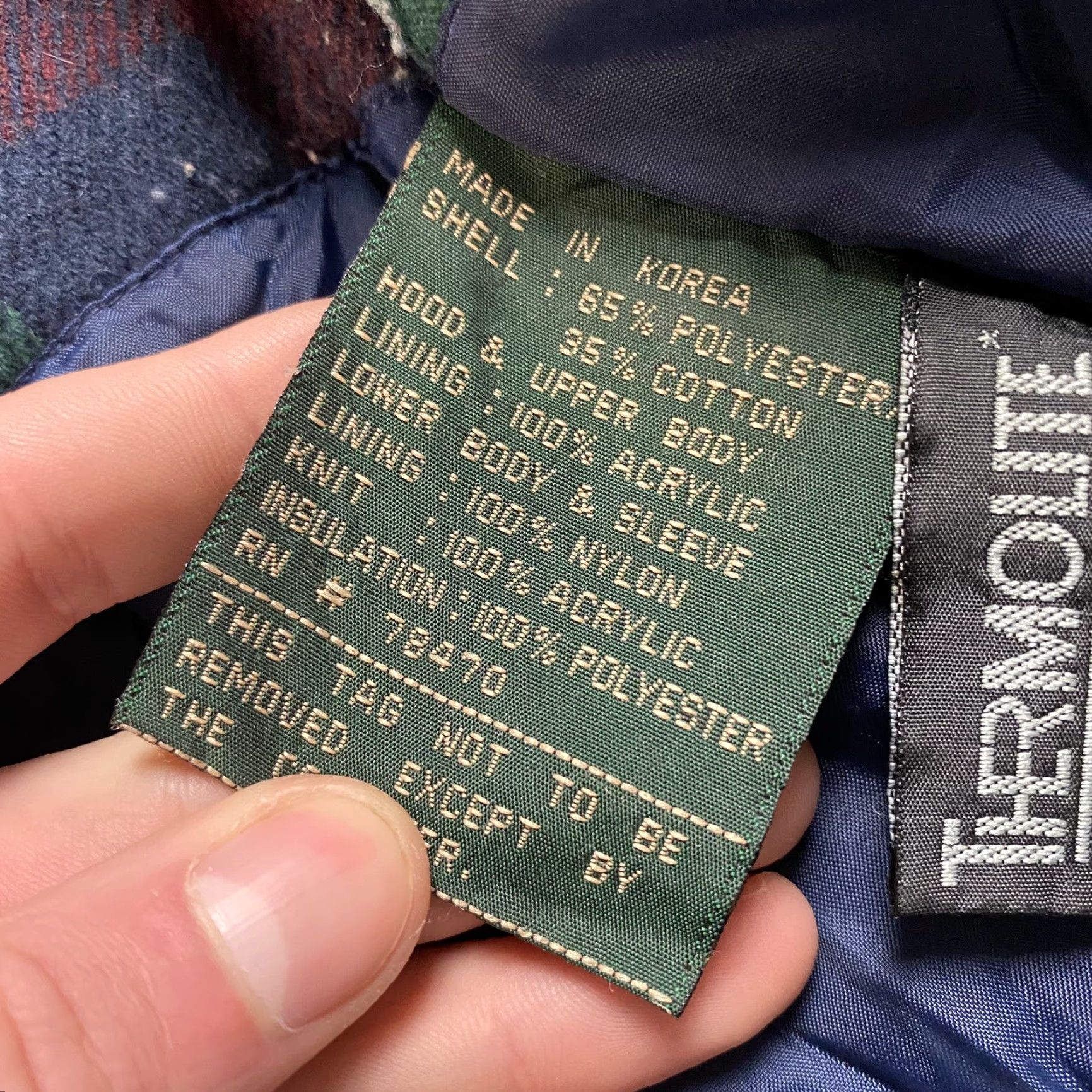 Vintage VINTAGE FIELD & STREAM JACKET Parka Men L Green THERMOLITE FLANNEL LINED Workwear Ski Hunting Fishing 90s Size US L / EU 52-54 / 3 - 6 Thumbnail