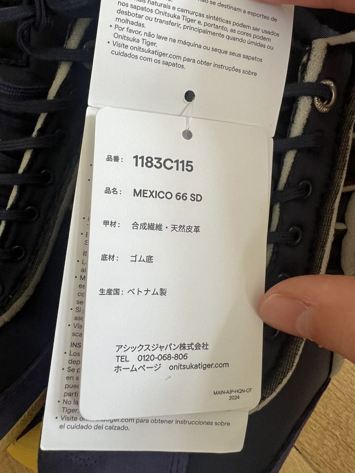 Onitsuka Tiger Onitsuka Tiger Mexico 66 SD Peacoat Size US 9 / EU 42 - 8 Thumbnail