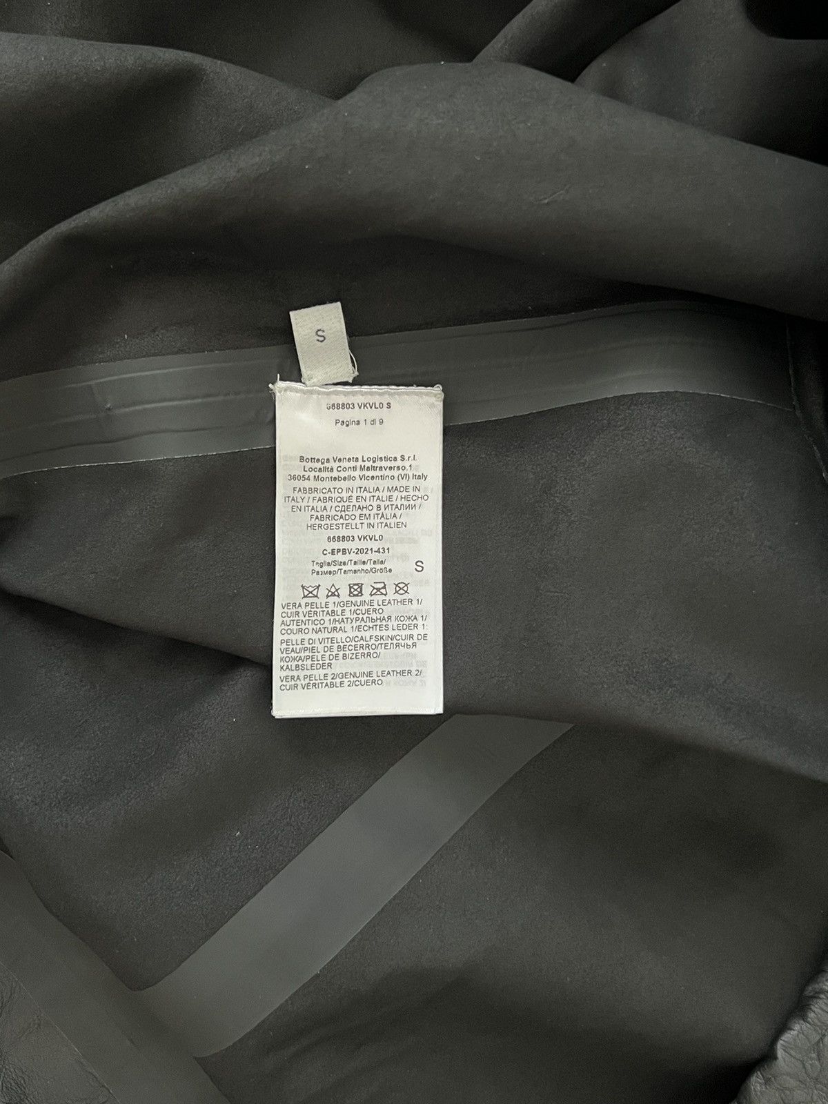 Bottega Veneta Bottega Veneta Leather Anorak Size US S / EU 44-46 / 1 - 12 Thumbnail