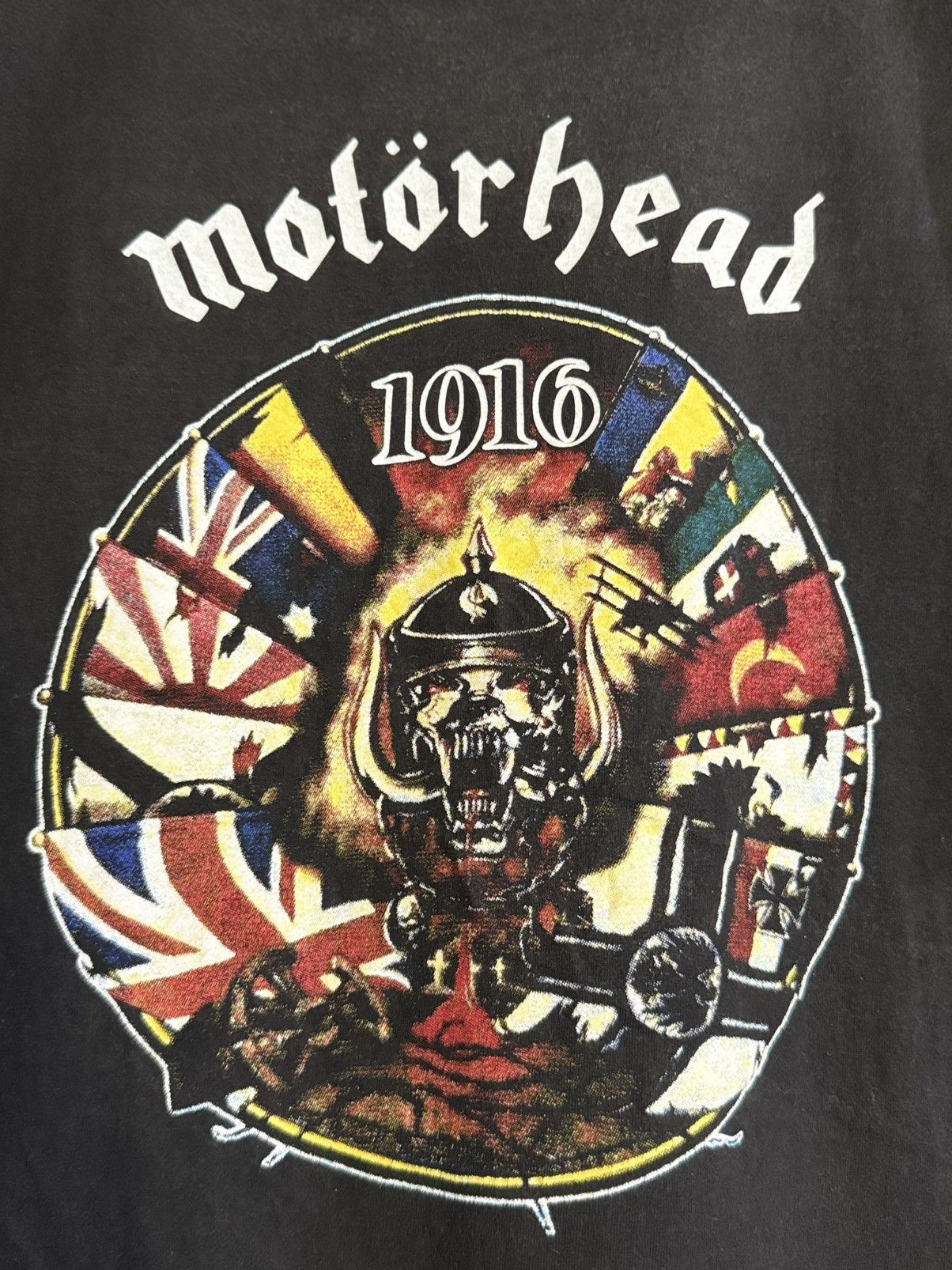Band Tees Vintage Motorhead English Rock Band Faded Tee Size US L / EU 52-54 / 3 - 2 Thumbnail
