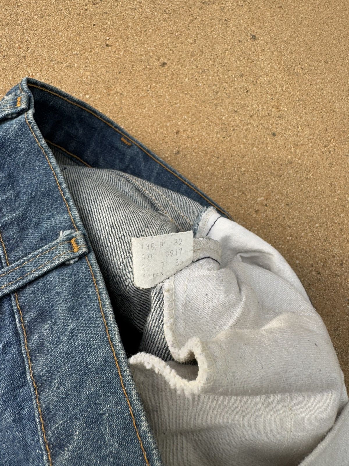 Levi's × Vintage Vtg 70’s Levi’s 646 Orange Tab Bellbottom Flare Jeans 32x29 Size US 32 / EU 48 - 6 Thumbnail
