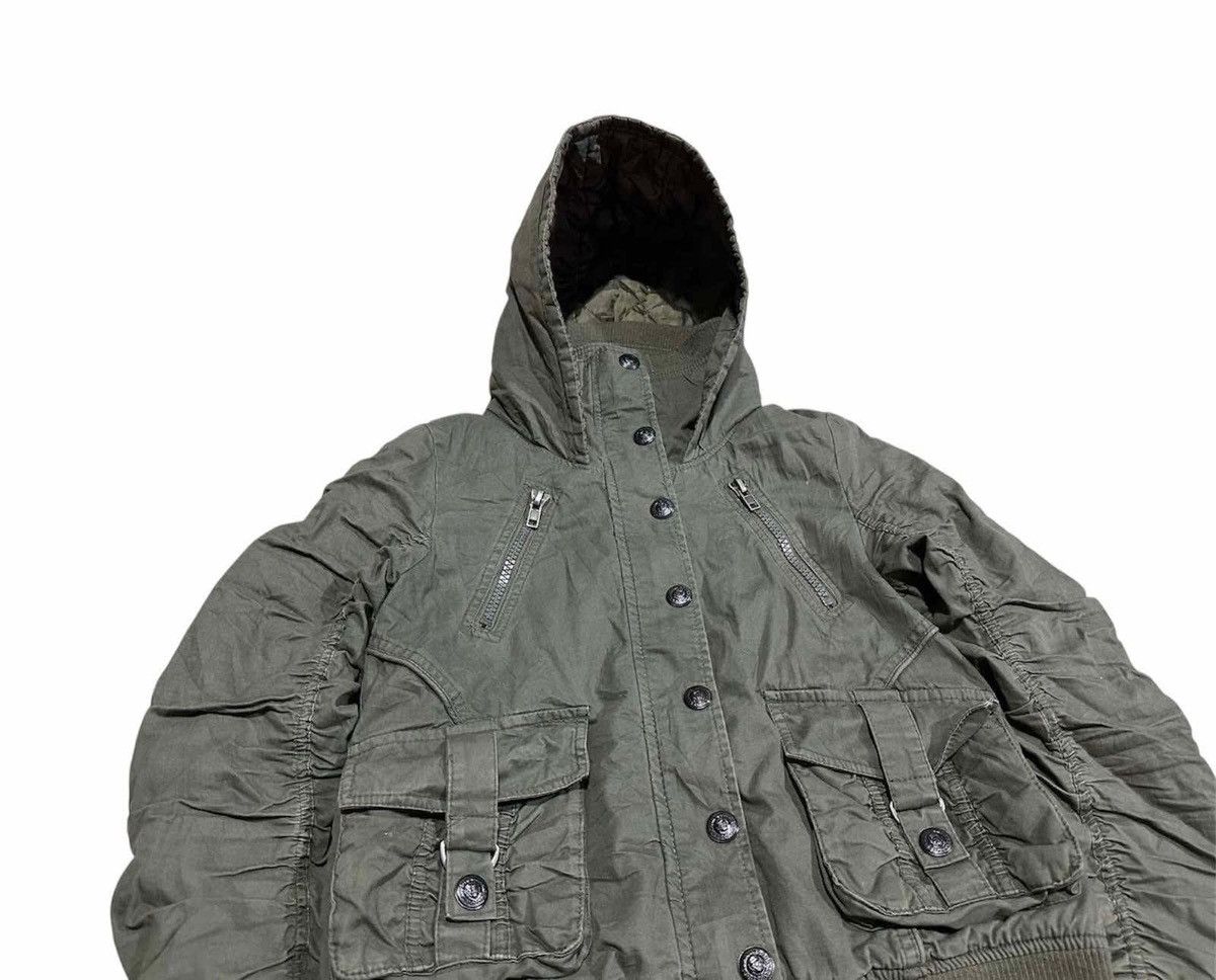 If Six Was Nine 🔥Sick Y2K Joky Gal Bono Bomber Parachute Jacket Hooded LGB Size US M / EU 48-50 / 2 - 4 Thumbnail