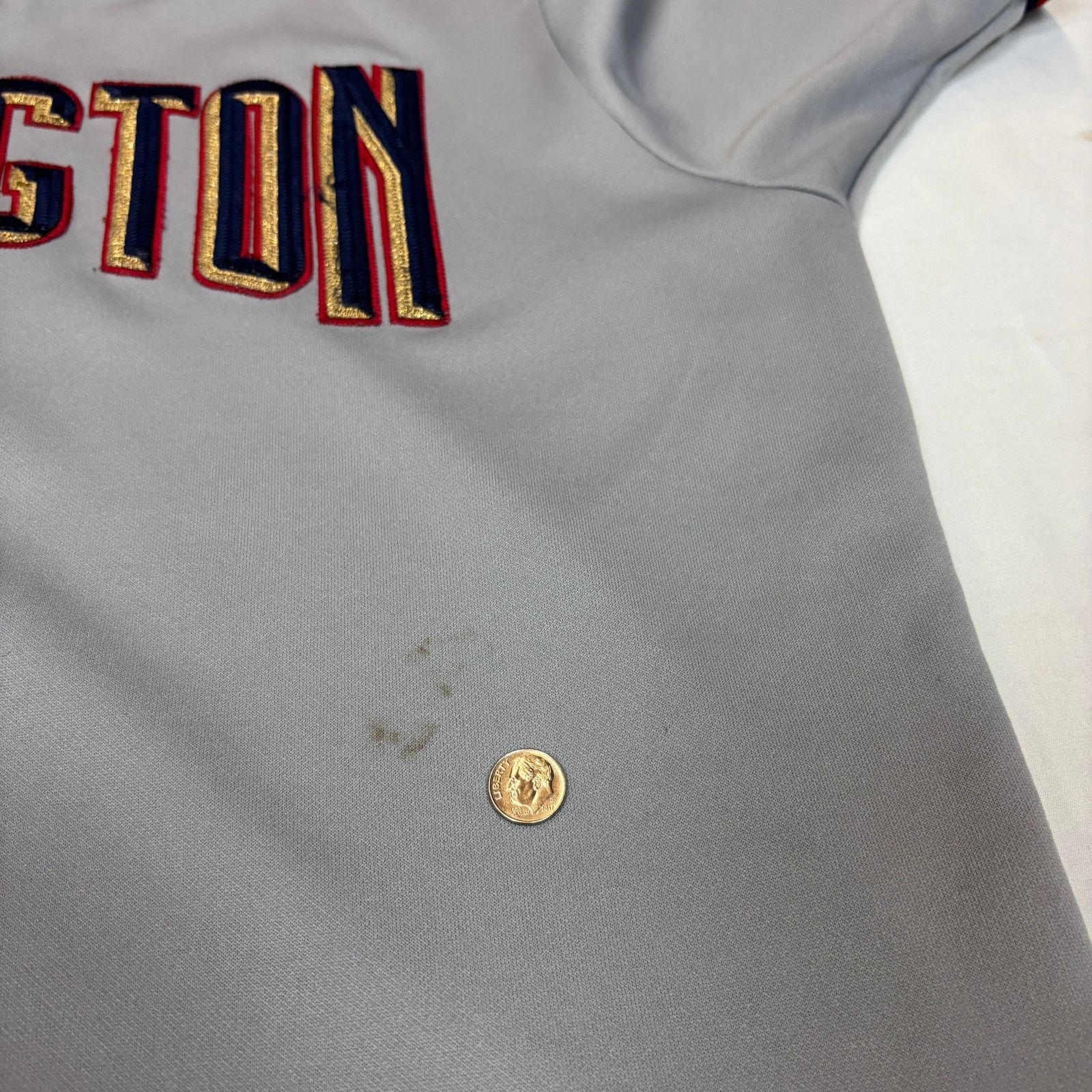 MLB × Majestic × Vintage Vintage Majestic Washington Nationals MLB Baseball Jersey Size US XXL / EU 58 / 5 - 10 Thumbnail