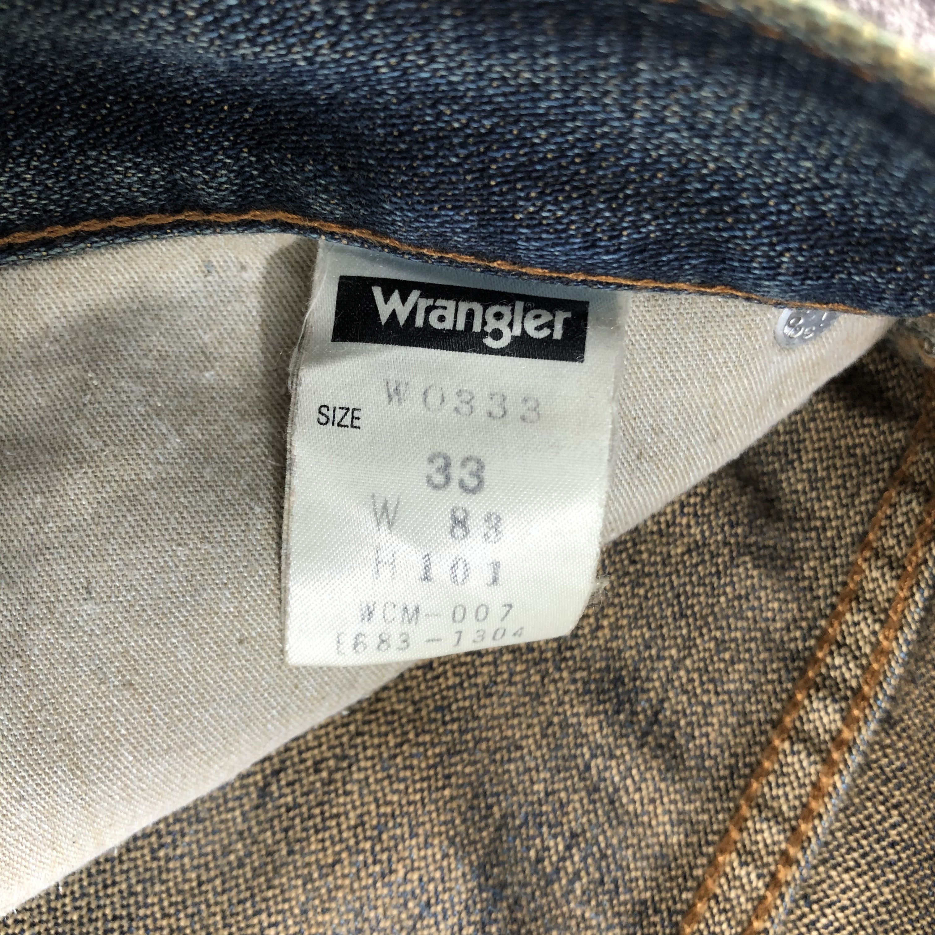 Vintage × Wrangler Vintage Blue Wash Wrangler Jeans-JM3243 Size US 34 / EU 50 - 9 Thumbnail