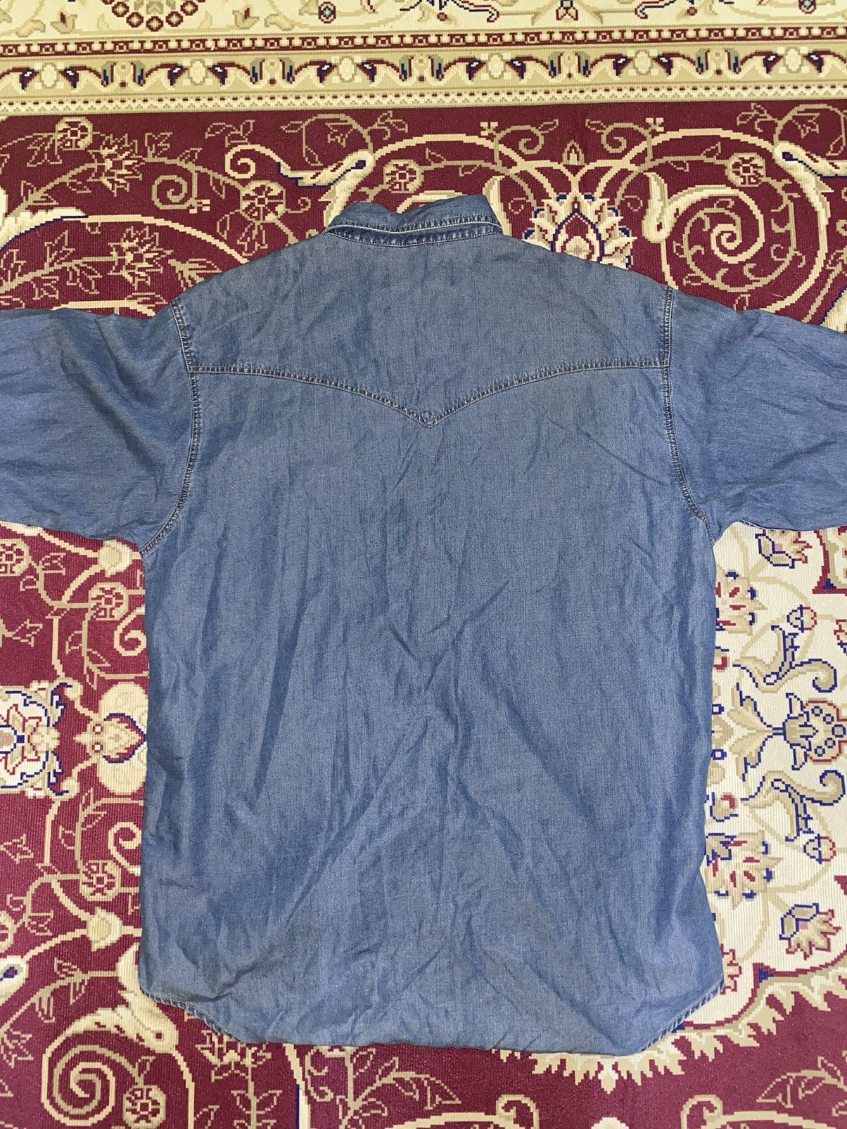 Versace Versace Jeans Couture Denim shirt Size US XL / EU 56 / 4 - 2 Thumbnail