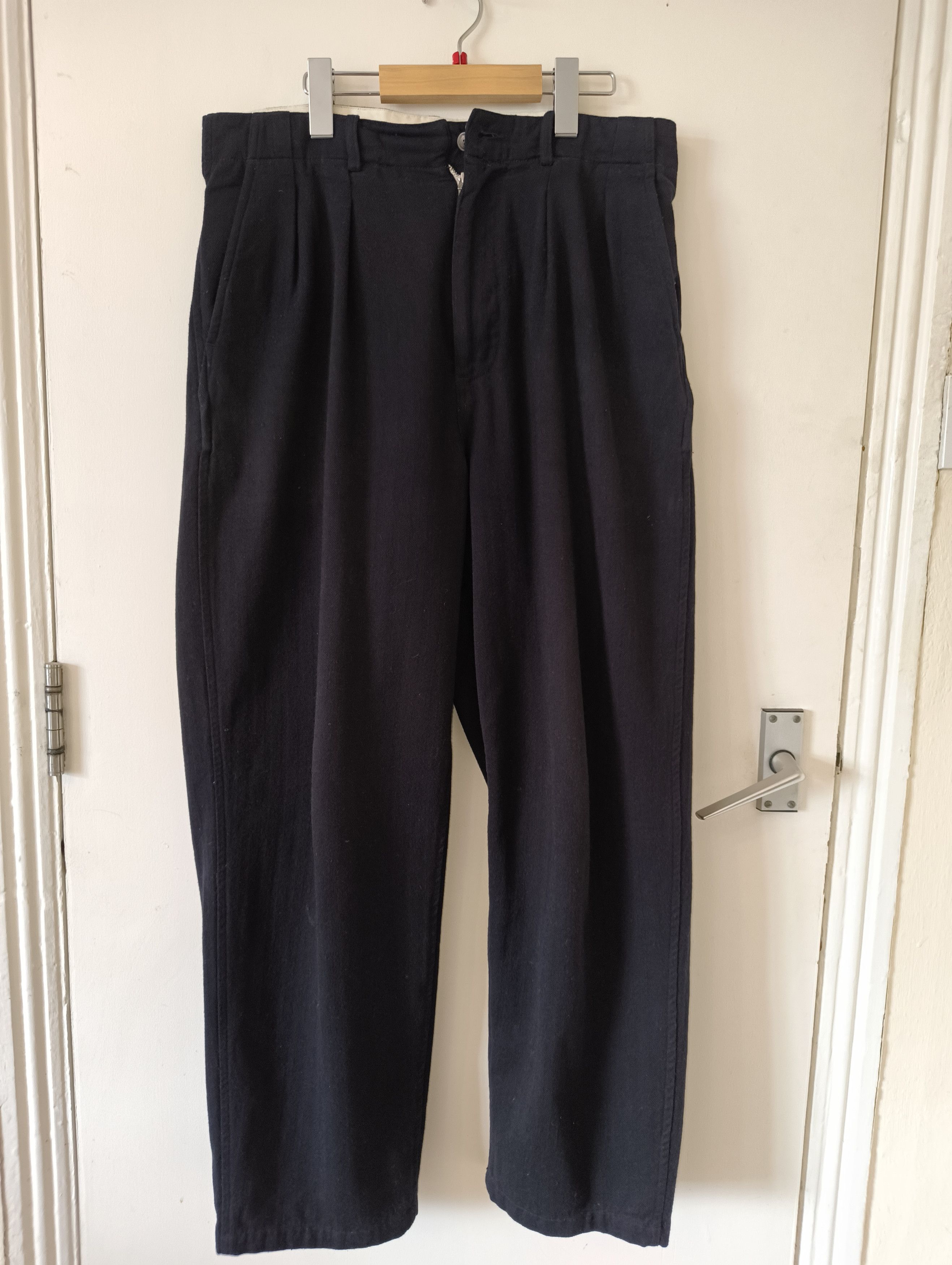 Nanamica Cotton wool pants - deep sea Size US 30 / EU 46 - 5 Thumbnail