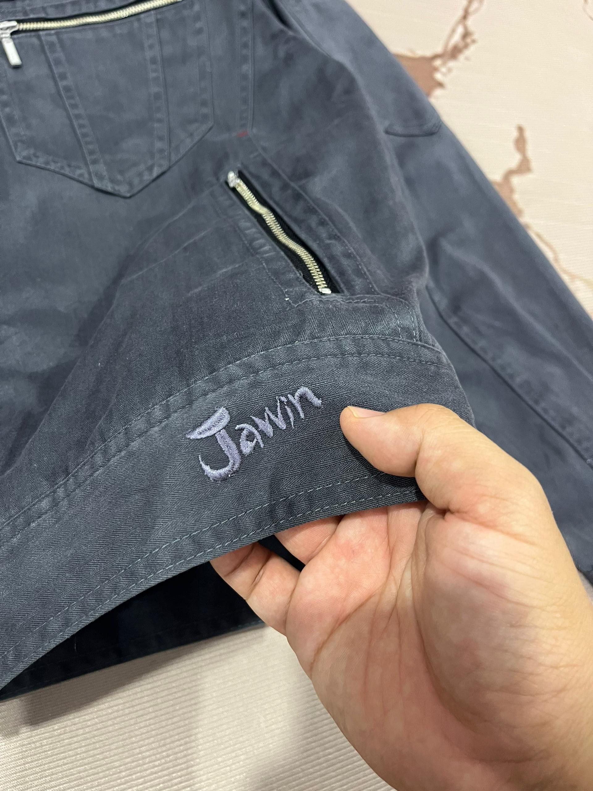 Japanese Brand Jawin Japanese Workwear Navy Zip Jacket Size US M / EU 48-50 / 2 - 4 Thumbnail