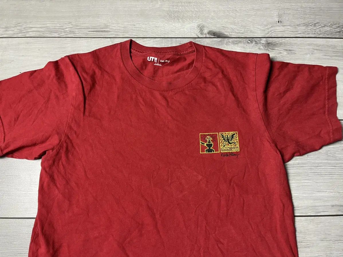 Uniqlo Uniqlo x Keith haring tshirt logo chest size medium Size US M / EU 48-50 / 2 - 3 Thumbnail
