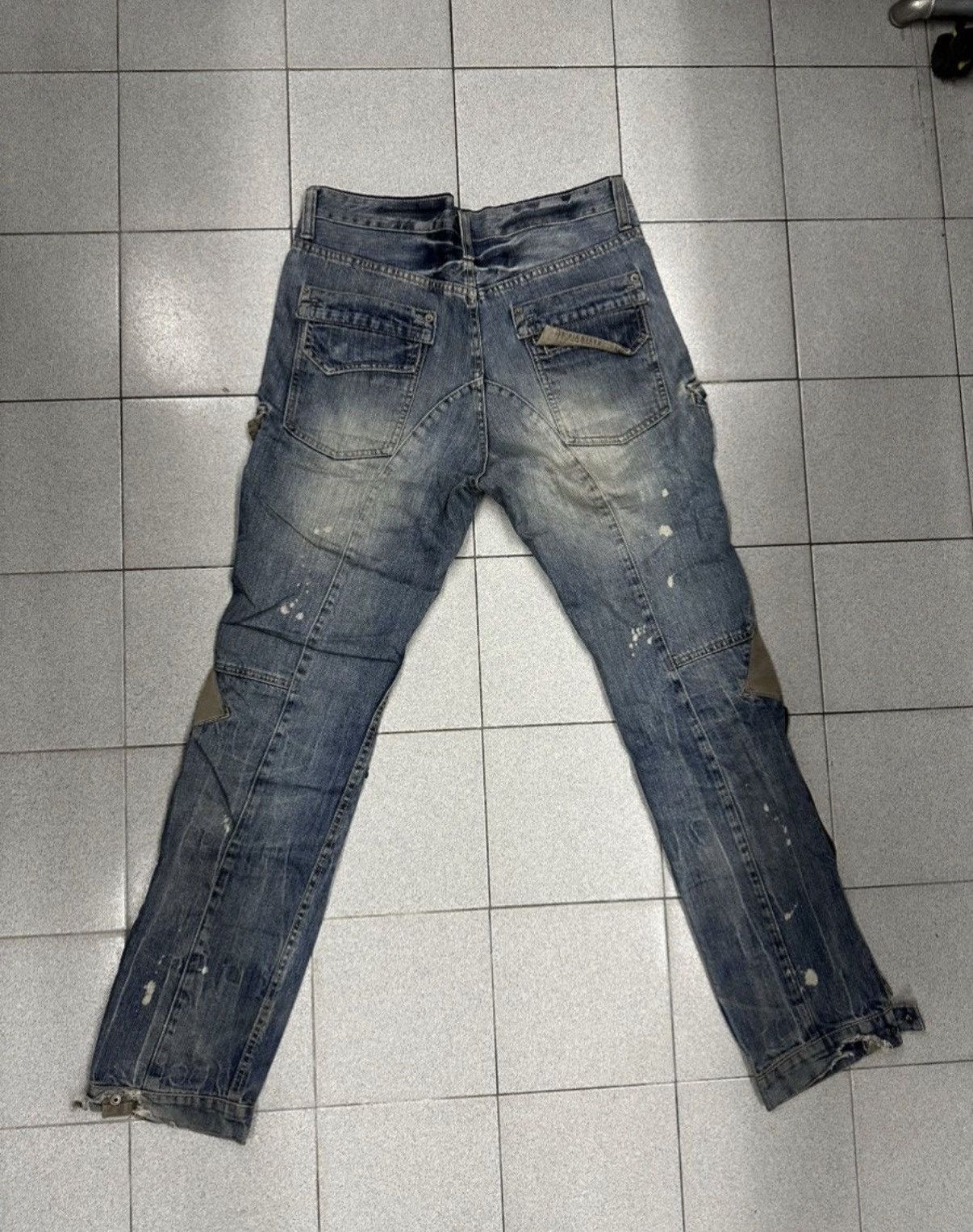 PPFM PPFM Reconstructed Hysteric Style Cargo Pants Sz34 Size US 34 / EU 50 - 7 Thumbnail
