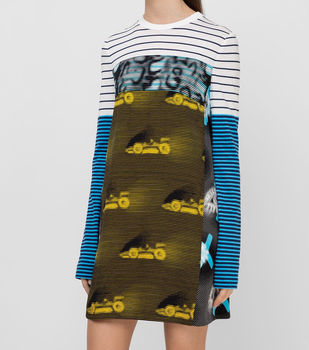 Prada Prada Printed Multicolored Dress Size XS / US 0-2 / IT 36-38 - 3 Thumbnail