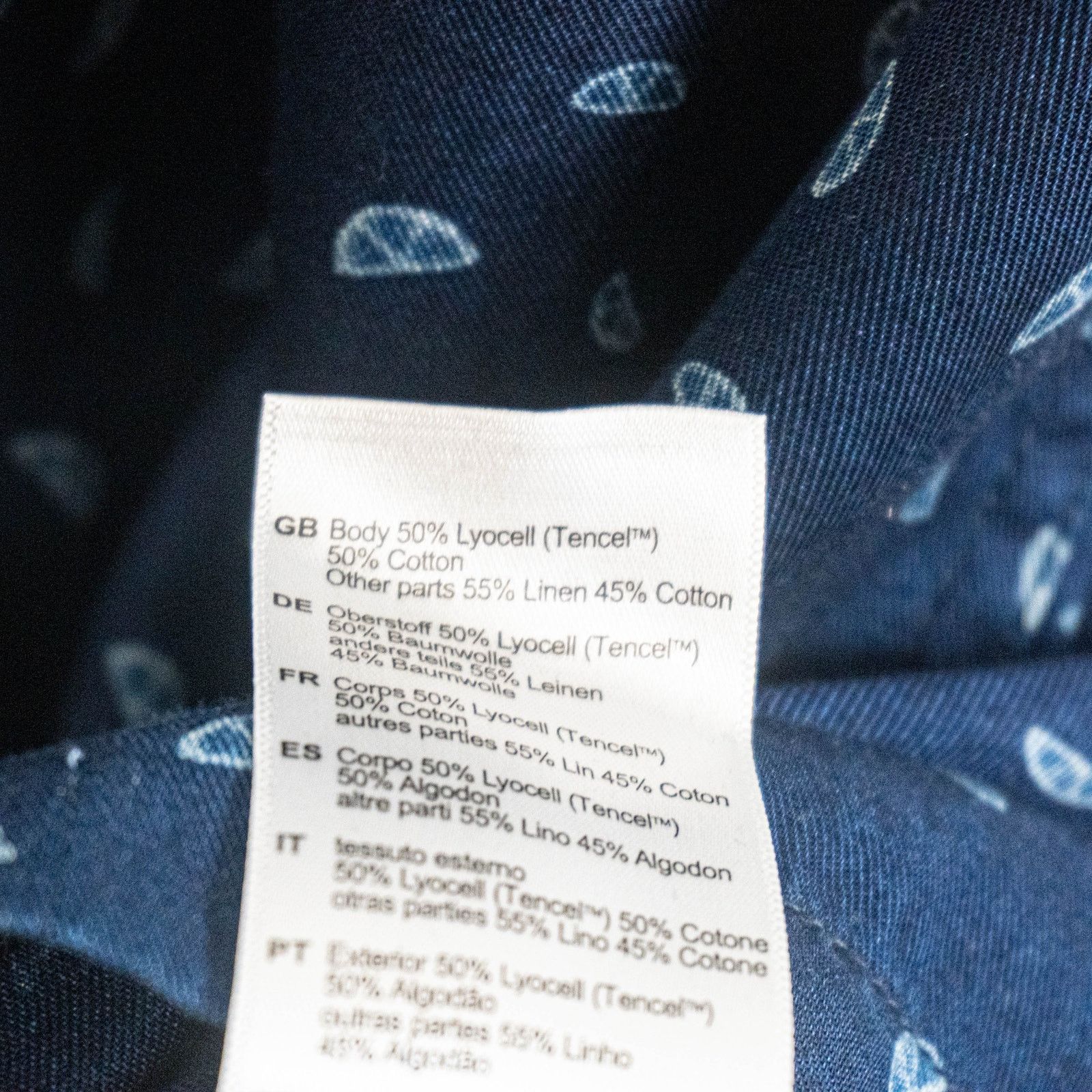 Scotch & Soda Scotch & Soda Patchwork Camp Short Sleeve Shirt indigo M Size US M / EU 48-50 / 2 - 9 Thumbnail