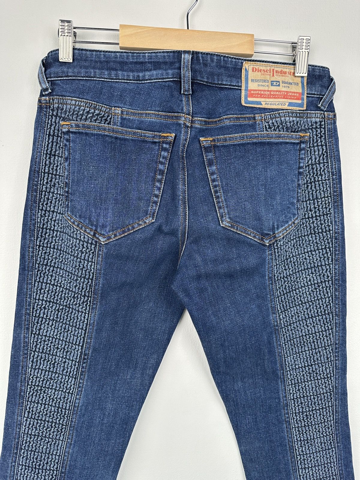 Diesel DIESEL D-Vision 09d22 Skinny Jeans Women’s Denim Pants W 27 Size 27" / US 4 / IT 40 - 5 Thumbnail