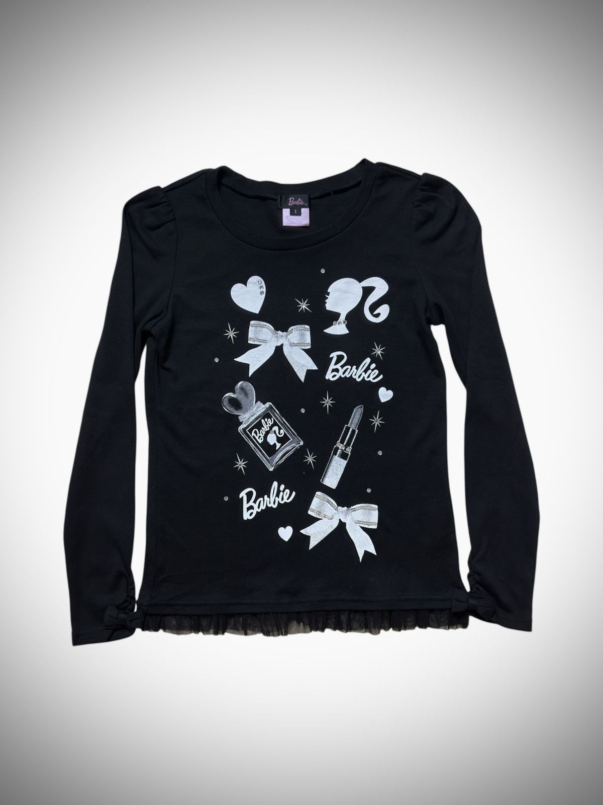 Japanese Brand 2000’s Barbie - Long Sleeve T-Shirts Size S / US 4 / IT 40 - 1 Thumbnail