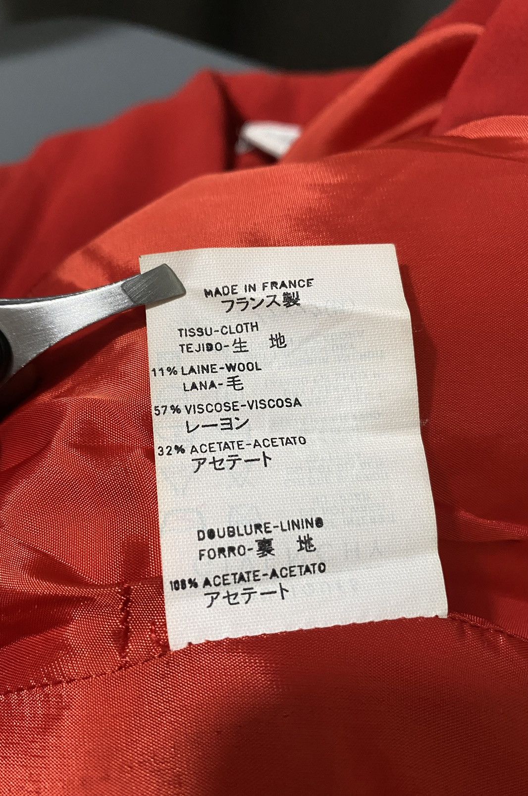 Givenchy A/W 1996 Archive Givenchy Boutiques by John Galliano Blazer Size M / US 6-8 / IT 42-44 - 10 Thumbnail
