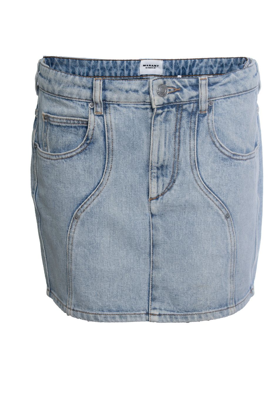 Isabel Marant Isabel Marant, blue mini denim skirt Size 27" / US 4 / IT 40 - 1 Thumbnail