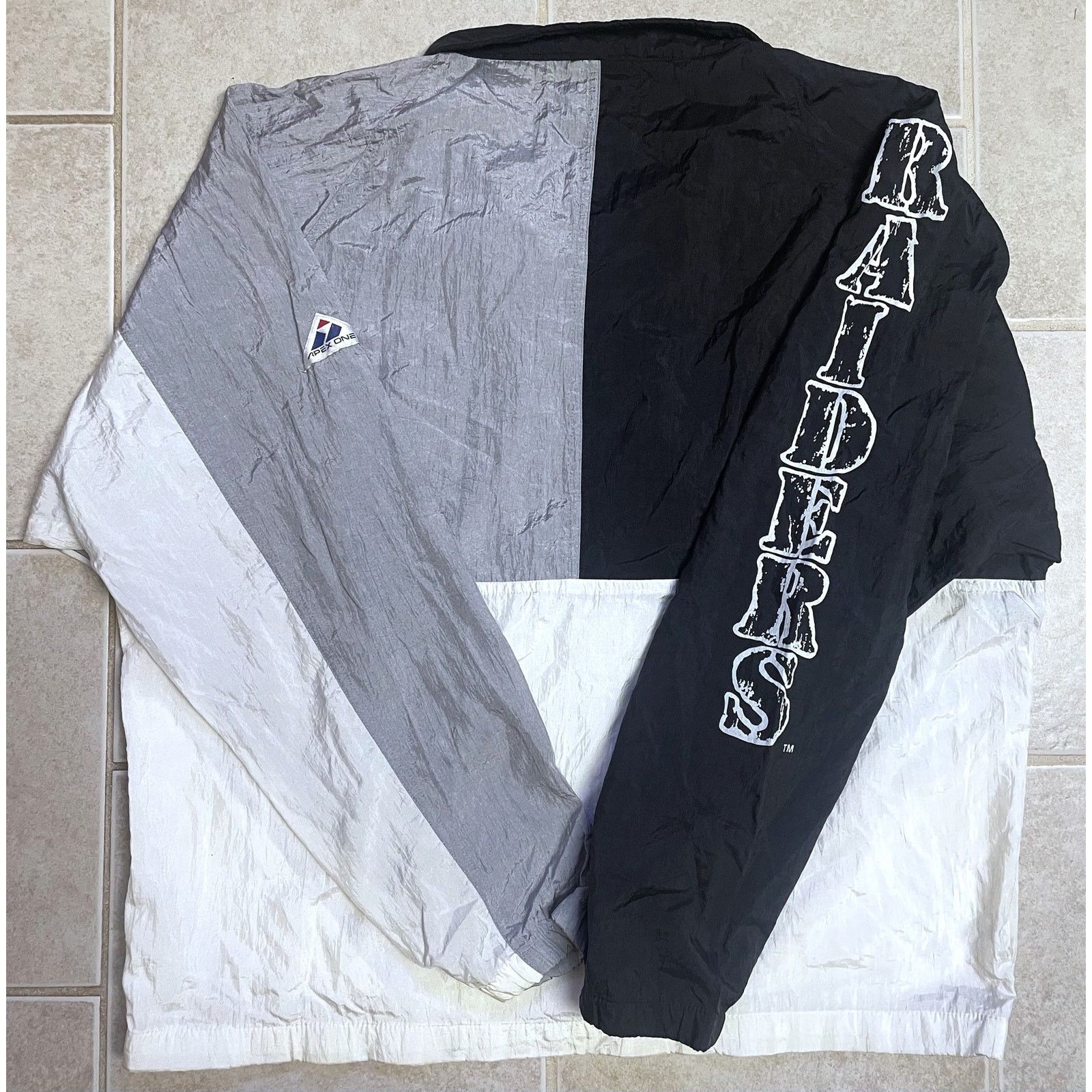 NFL × Starter Los Angeles Raiders 90s 1/4 Pullover jacket M blk Pro vtg Size US M / EU 48-50 / 2 - 5 Thumbnail