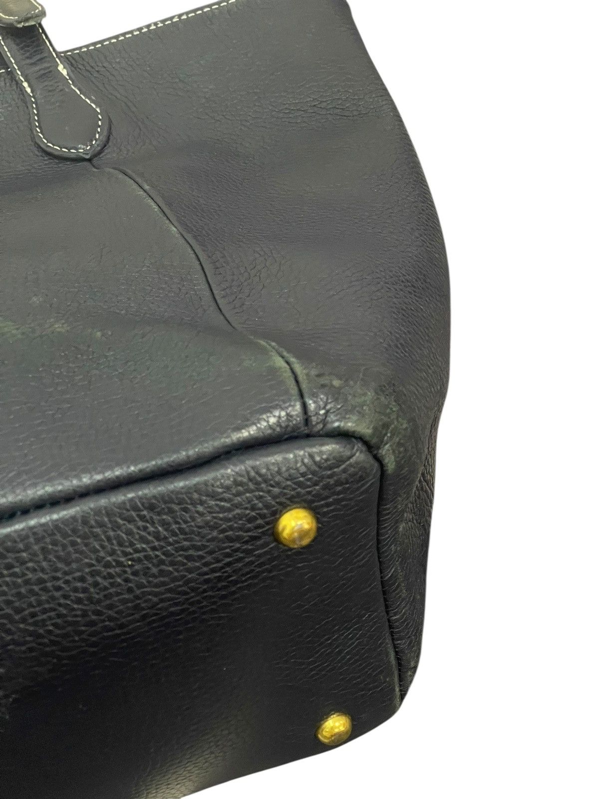 Genuine Leather Full Leather Fetia Tote Shoulder Bag 2🟩1 Size ONE SIZE - 8 Thumbnail