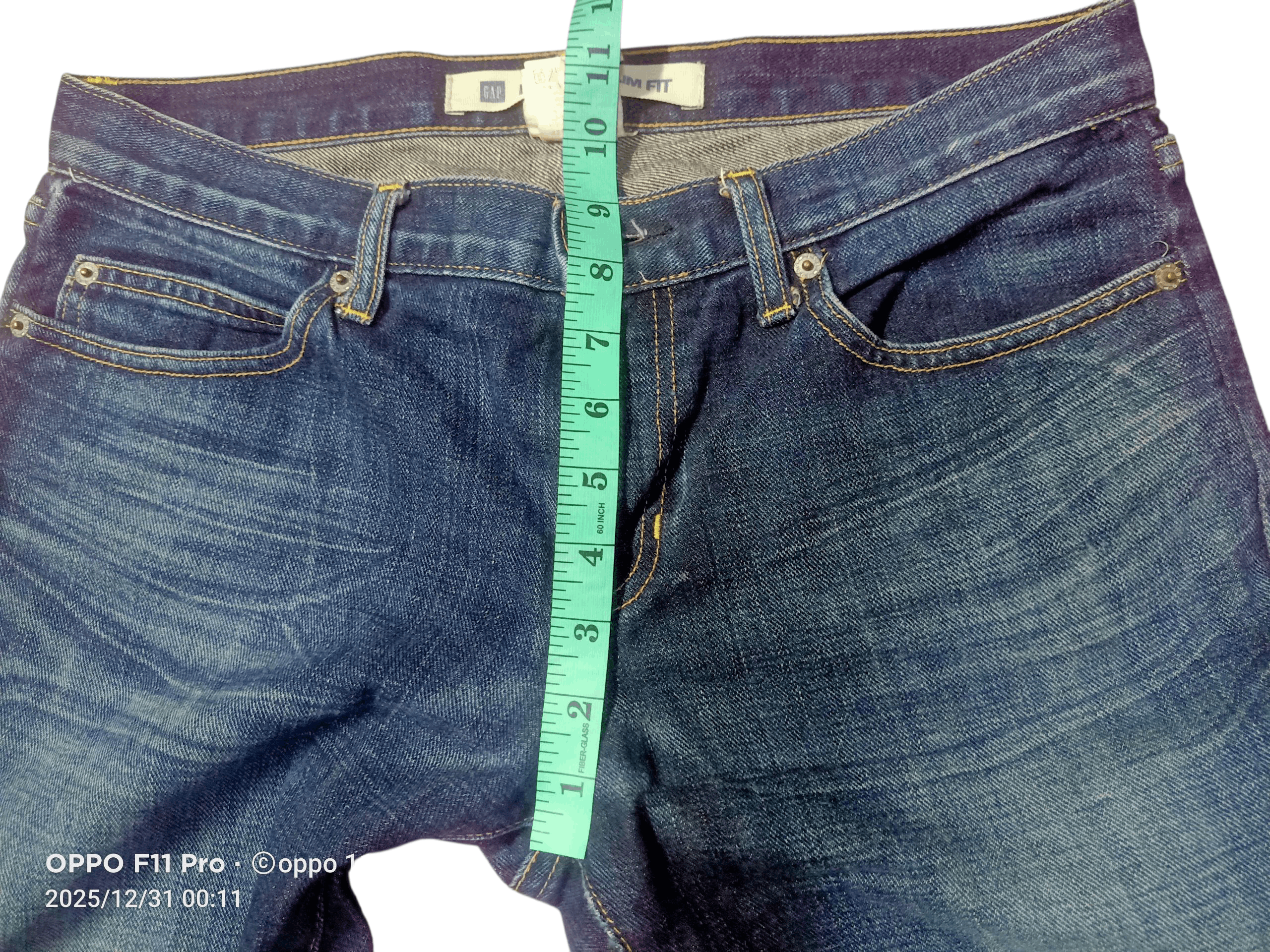 Gap 🌟Gap Denim Low Rise Slim Fit Denim🌟 Size US 32 / EU 48 - 6 Thumbnail