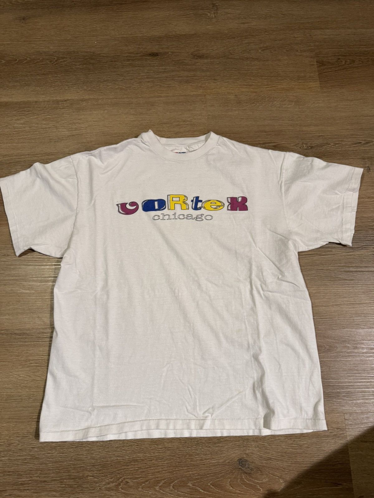 Hanes × Vintage Vintage Vortex Chicago Hanes Beefy-T Size US M / EU 48-50 / 2 - 1 Thumbnail
