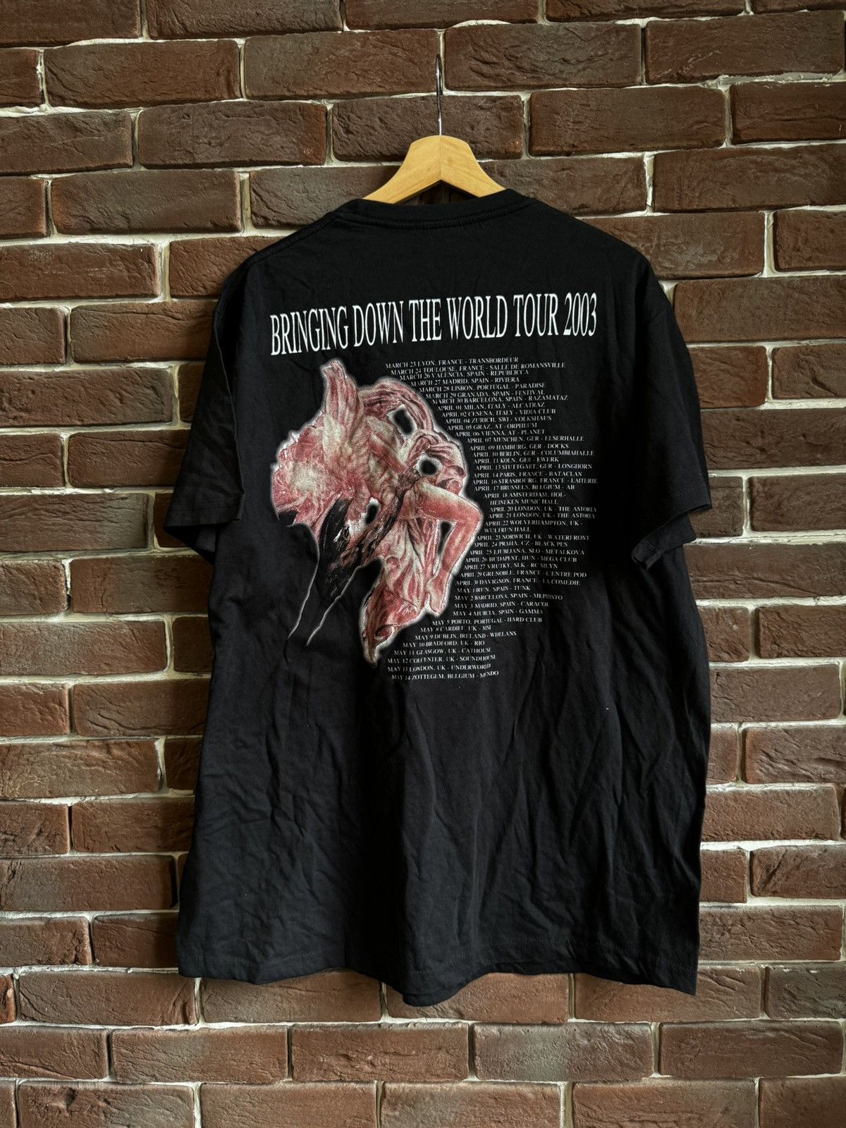 Band Tees Rare Immolation Bringing down Death Metal Band Tshirt Grail Size US XXL / EU 58 / 5 - 2 Thumbnail