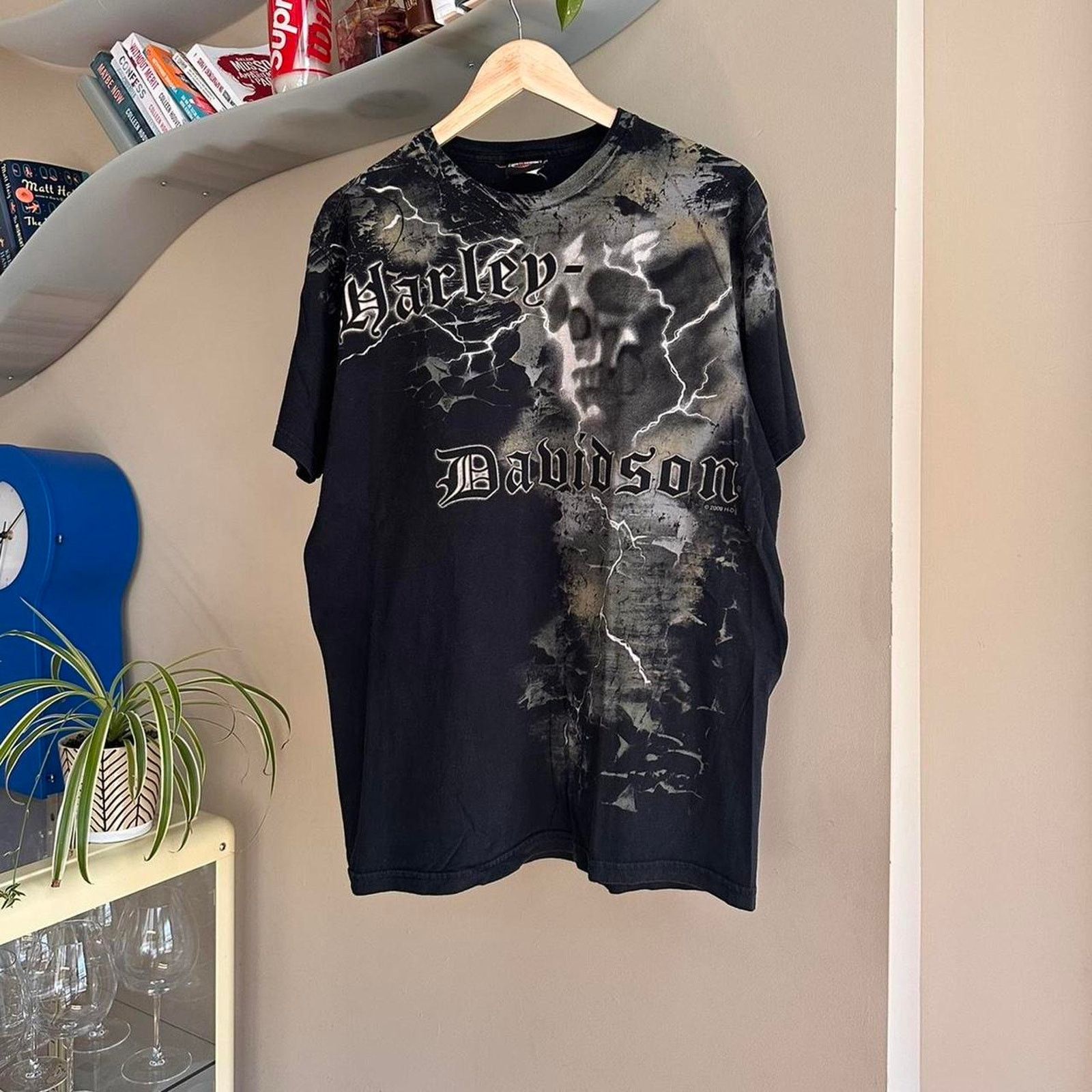 Harley Davidson × Vintage Vintage 2009 Harley Davidson Shirt Size US XL / EU 56 / 4 - 1 Thumbnail
