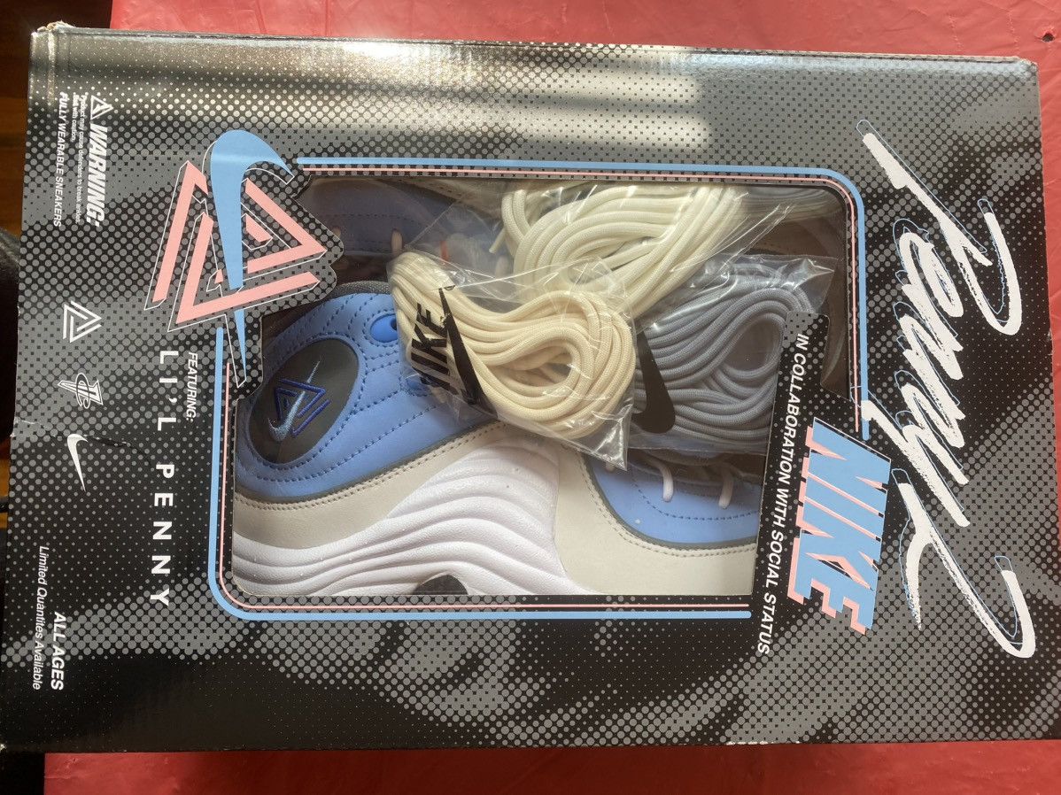 Nike × Social Status Nike Air Penny 2 x Social Status Size US 8.5 / EU 41-42 - 1 Thumbnail