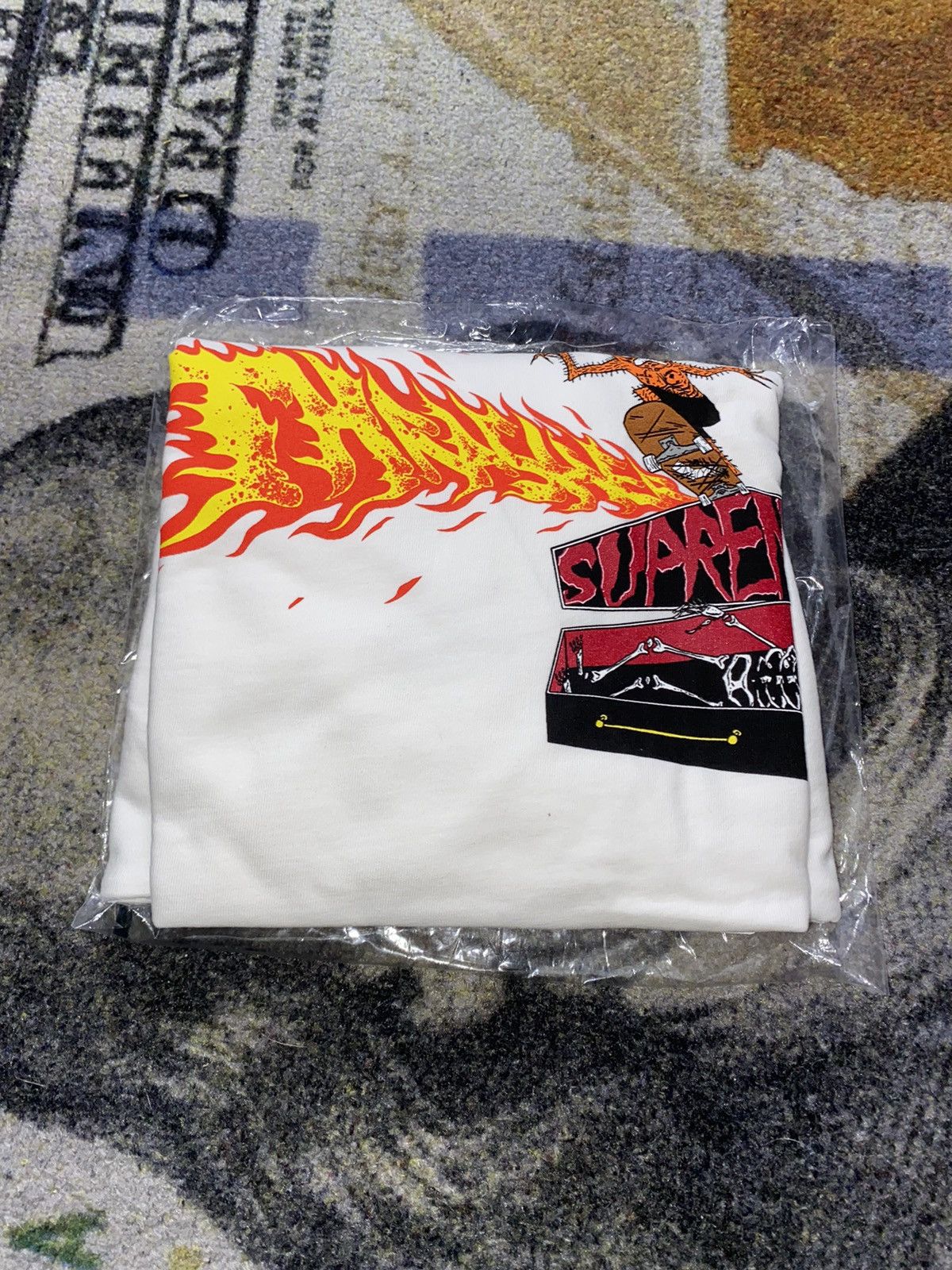 Supreme Thrasher Supreme x Thrasher Back Tail Tee Grailed