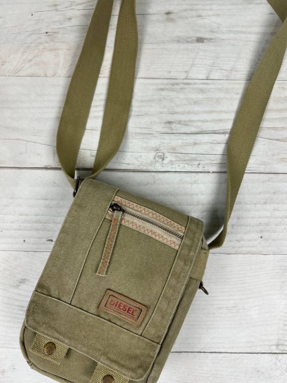 Diesel Vintage Diesel Messenger Shoulders Bag Y2K 90s Size ONE SIZE - 3 Thumbnail