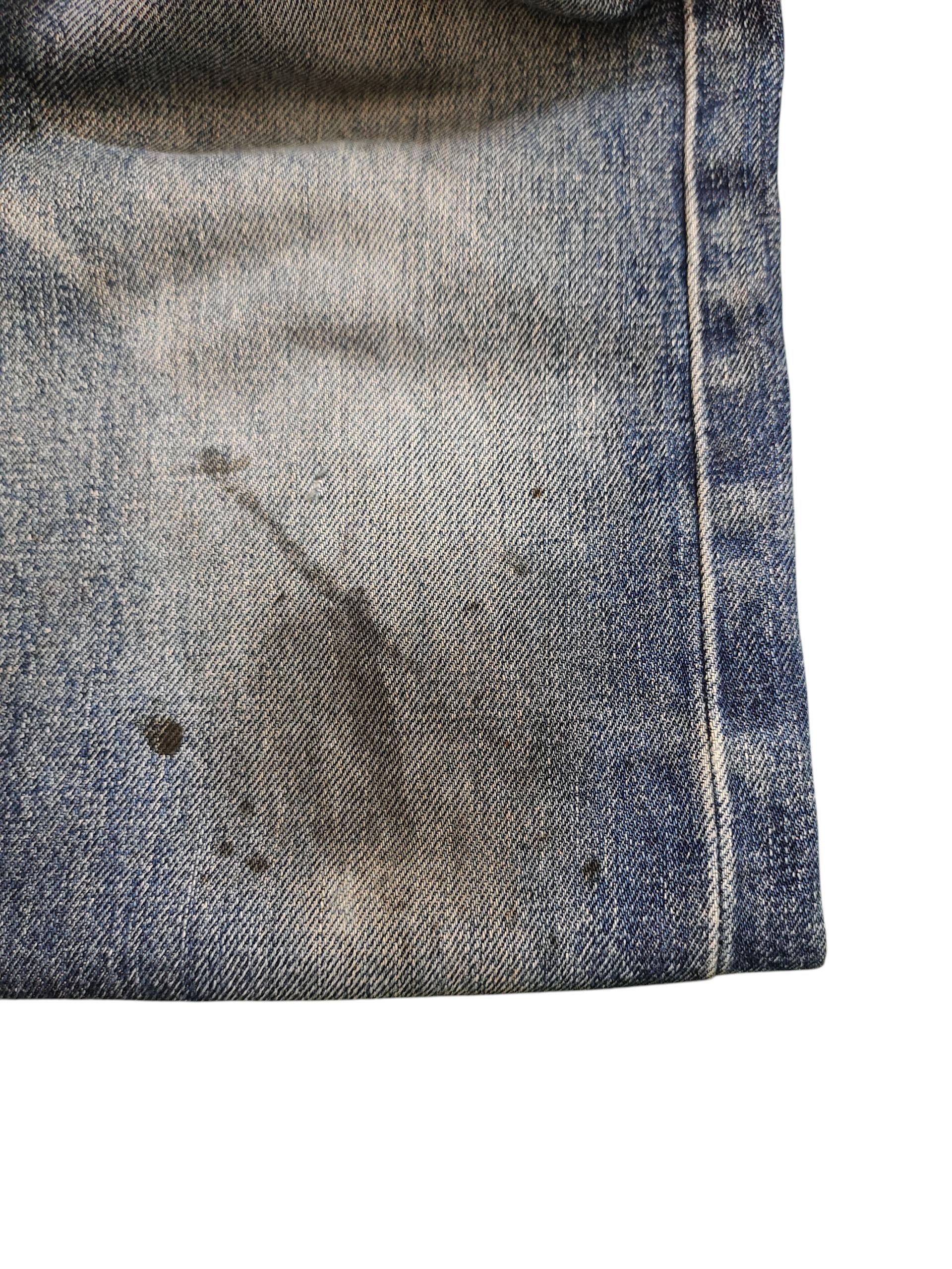 Kapital Vintage 90s Edwin 505xx Selvedge Dirty Distress Denim Jeans Size US 29 - 13 Thumbnail