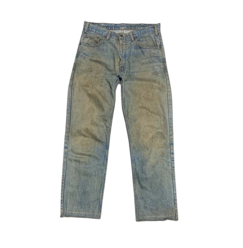 Levi's Vintage Levis 503 Straight Faded Blue Jeans Size US 33 - 1 Thumbnail