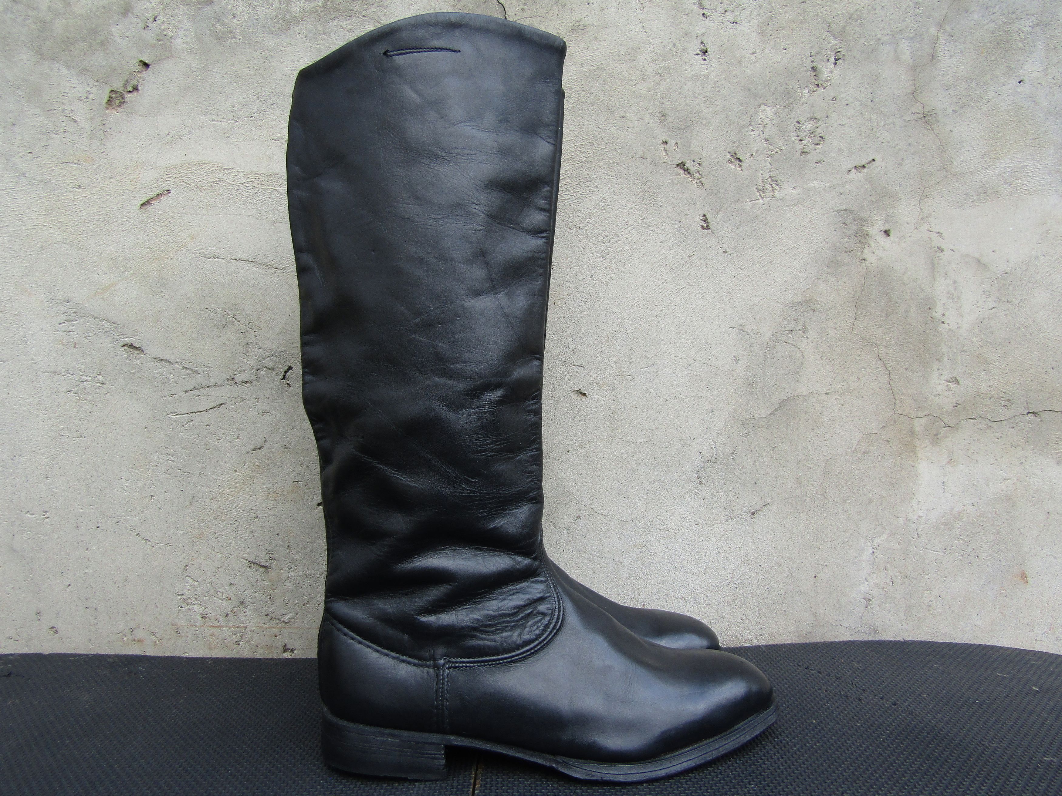 Vintage Vintage Army Tall Riding Jack Calvary Boots Biker Patrol Size US 9 / EU 42 - 8 Thumbnail