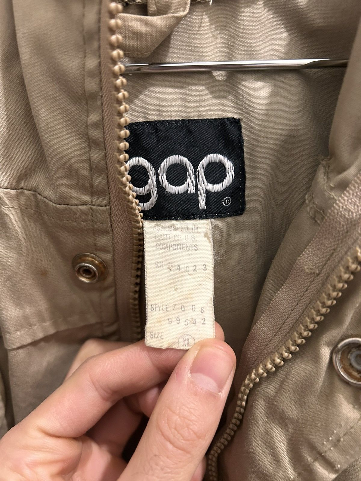 Gap Vintage Gap Sportsman Parka/Raincoat Size US L / EU 52-54 / 3 - 5 Thumbnail